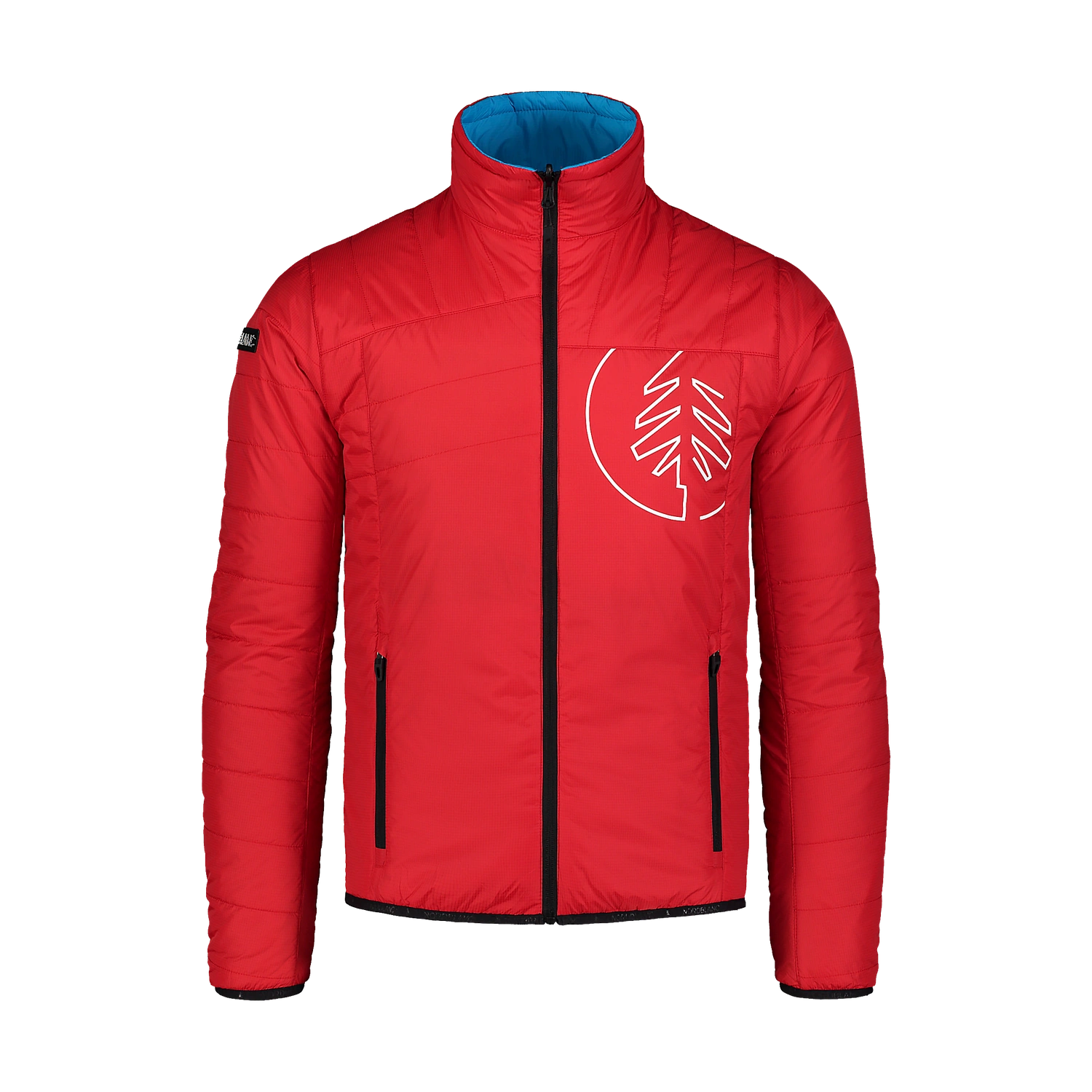 Sport reversible jacket men's - NEON red-1