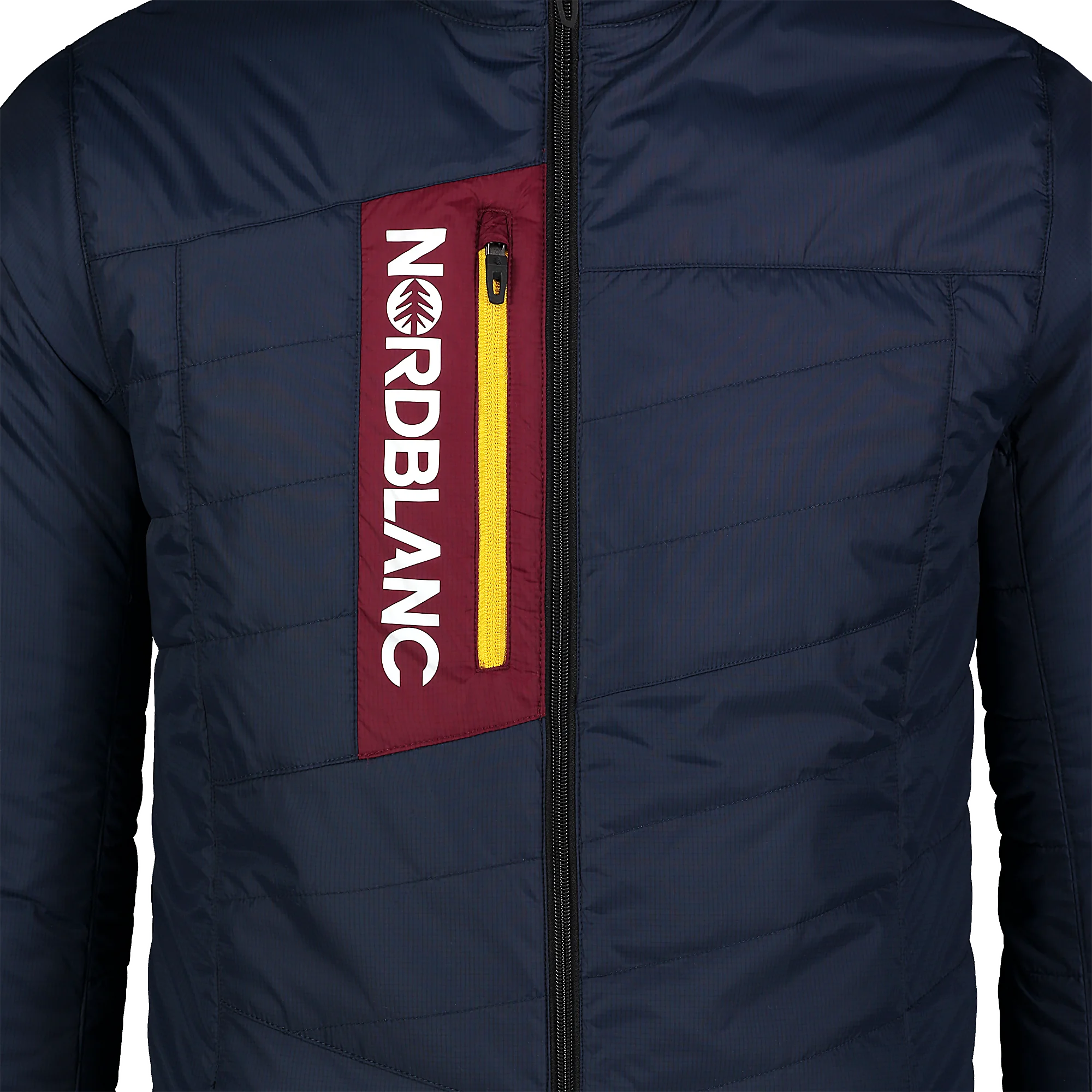 Sport reversible jacket men's - NEON wine red-11