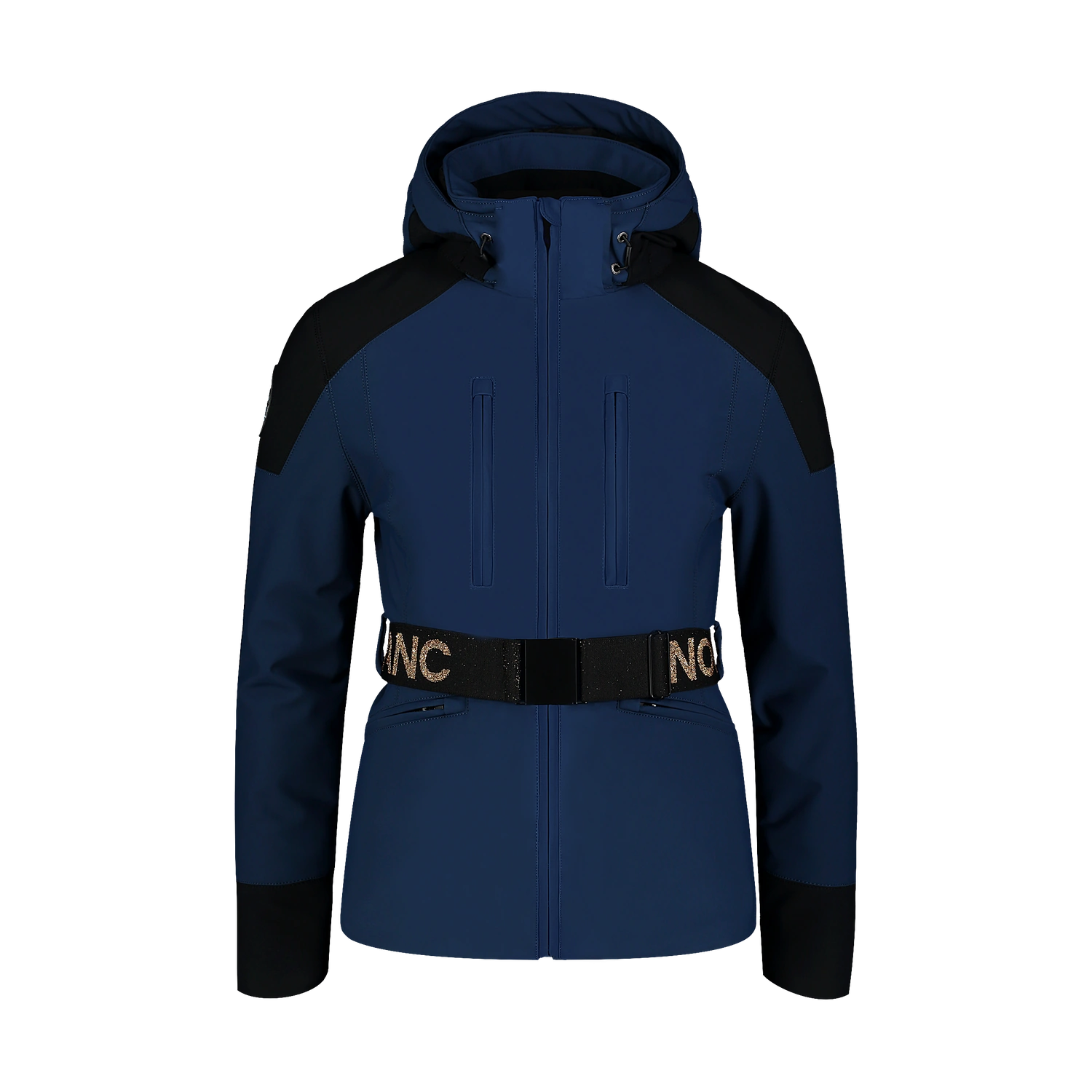 Softshell Skijacke Damen - BELTED blau