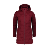 Light winter parka women's - INNOCENCE wine red