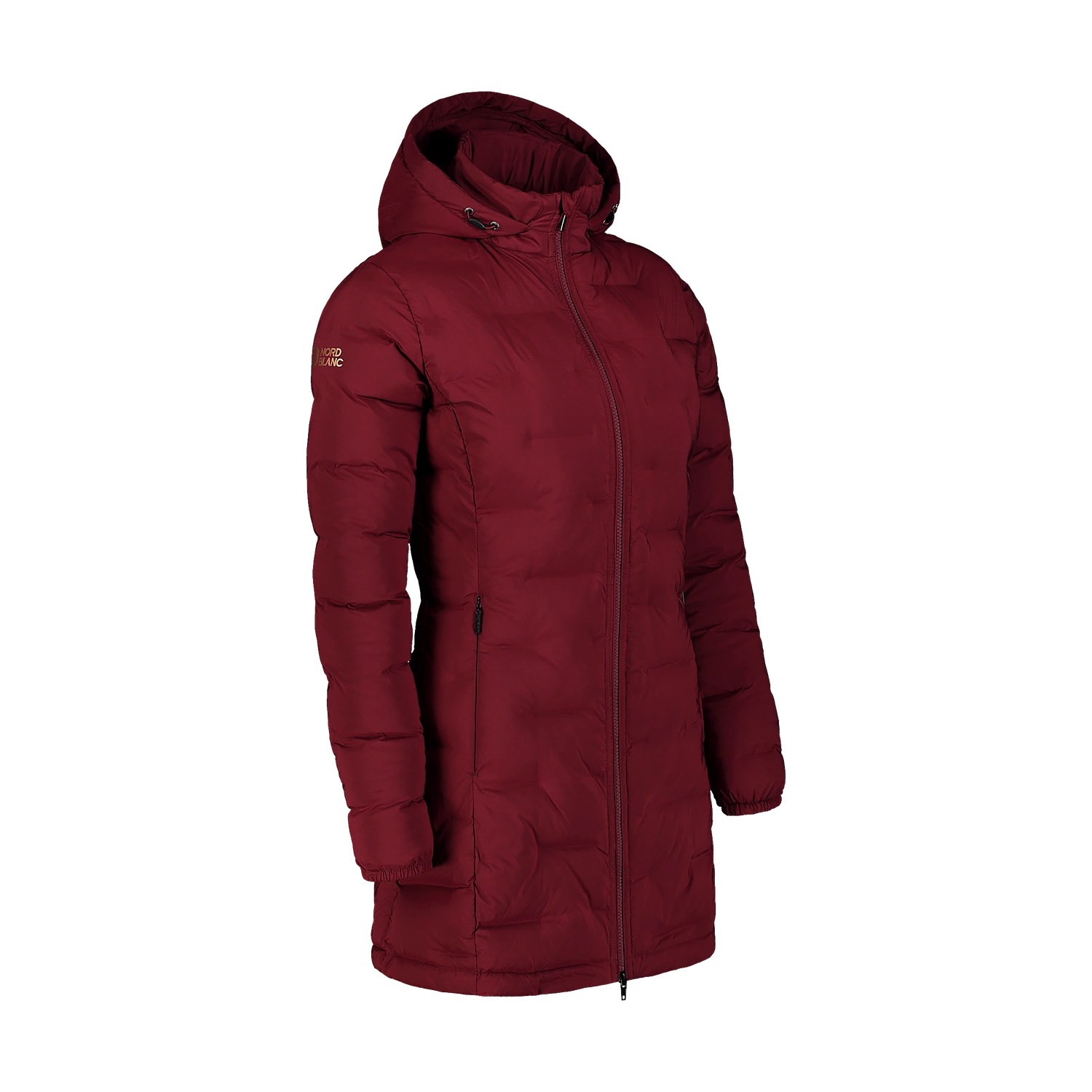 Geacă parka ușoară de iarnă pentru femei - INNOCENCE bordo-2