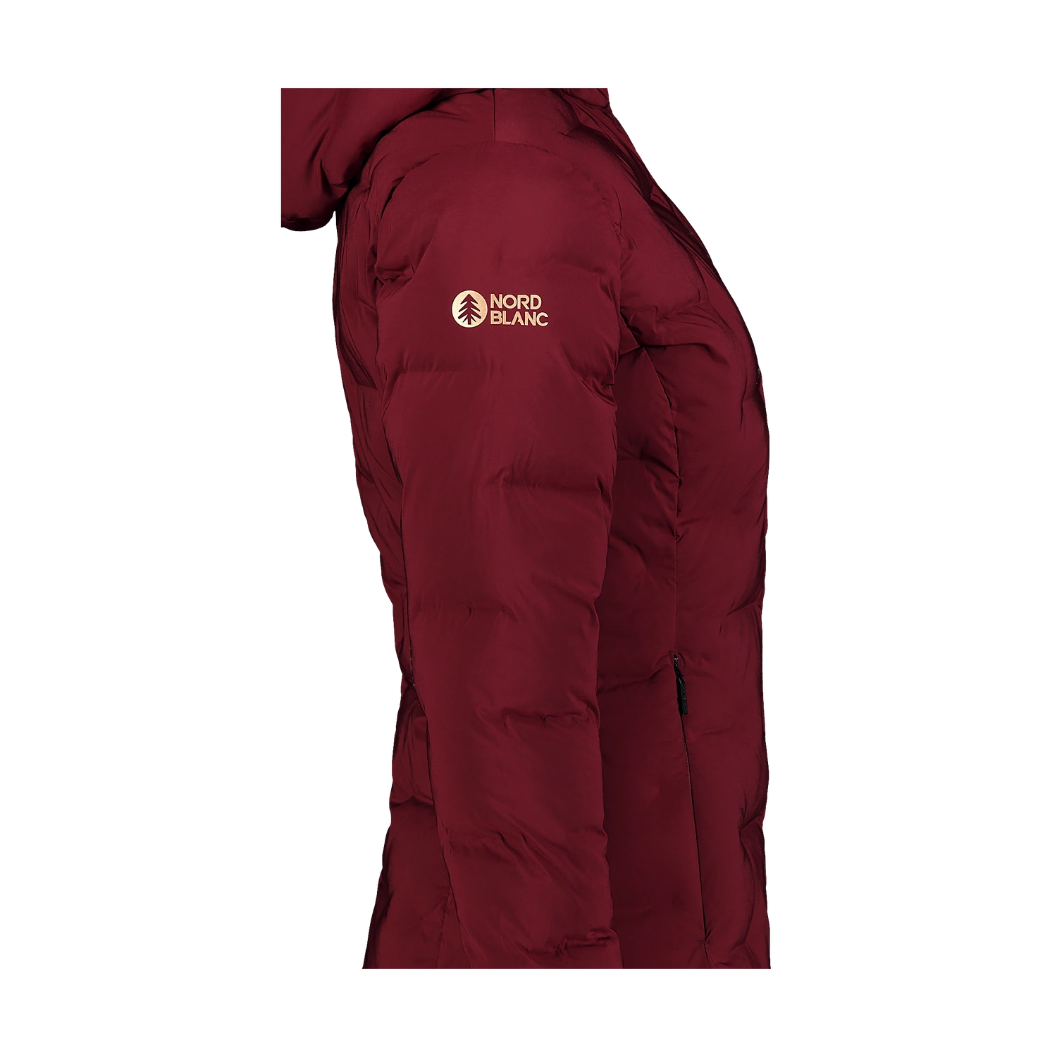 Geacă parka ușoară de iarnă pentru femei - INNOCENCE bordo-4