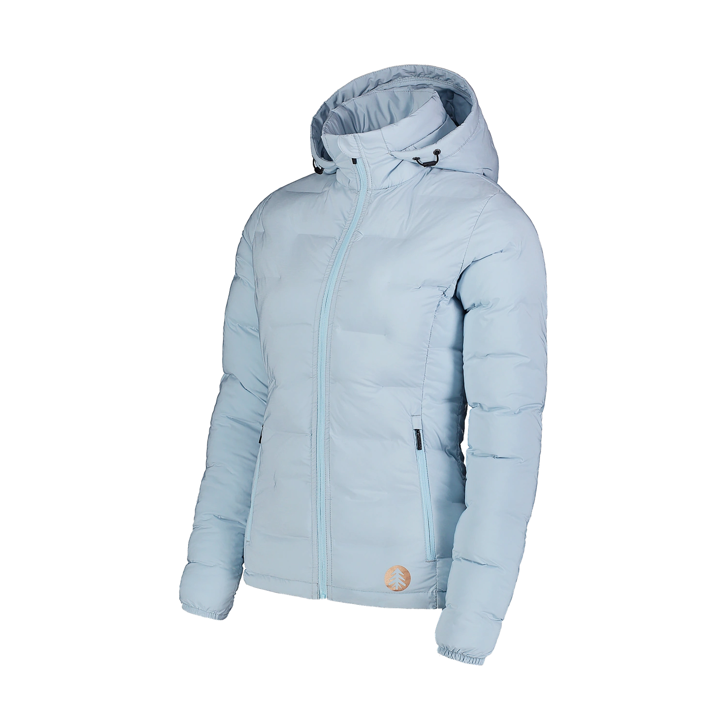 Light winter jacket women's - CLARITY blue-7