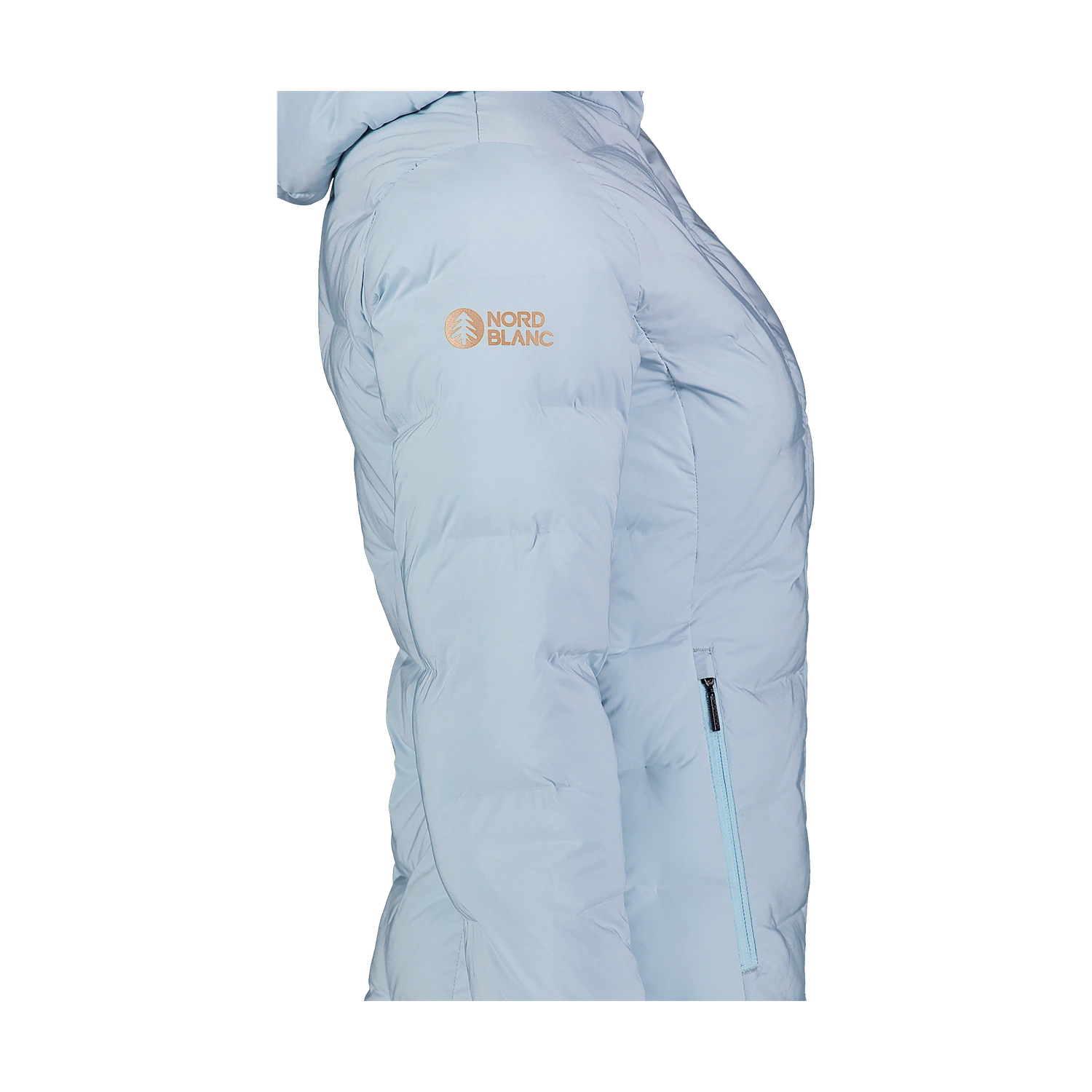 Light winter jacket women's - CLARITY blue-8