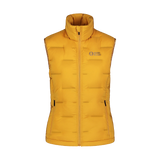 Winterweste Damen - PLAINNESS gelb