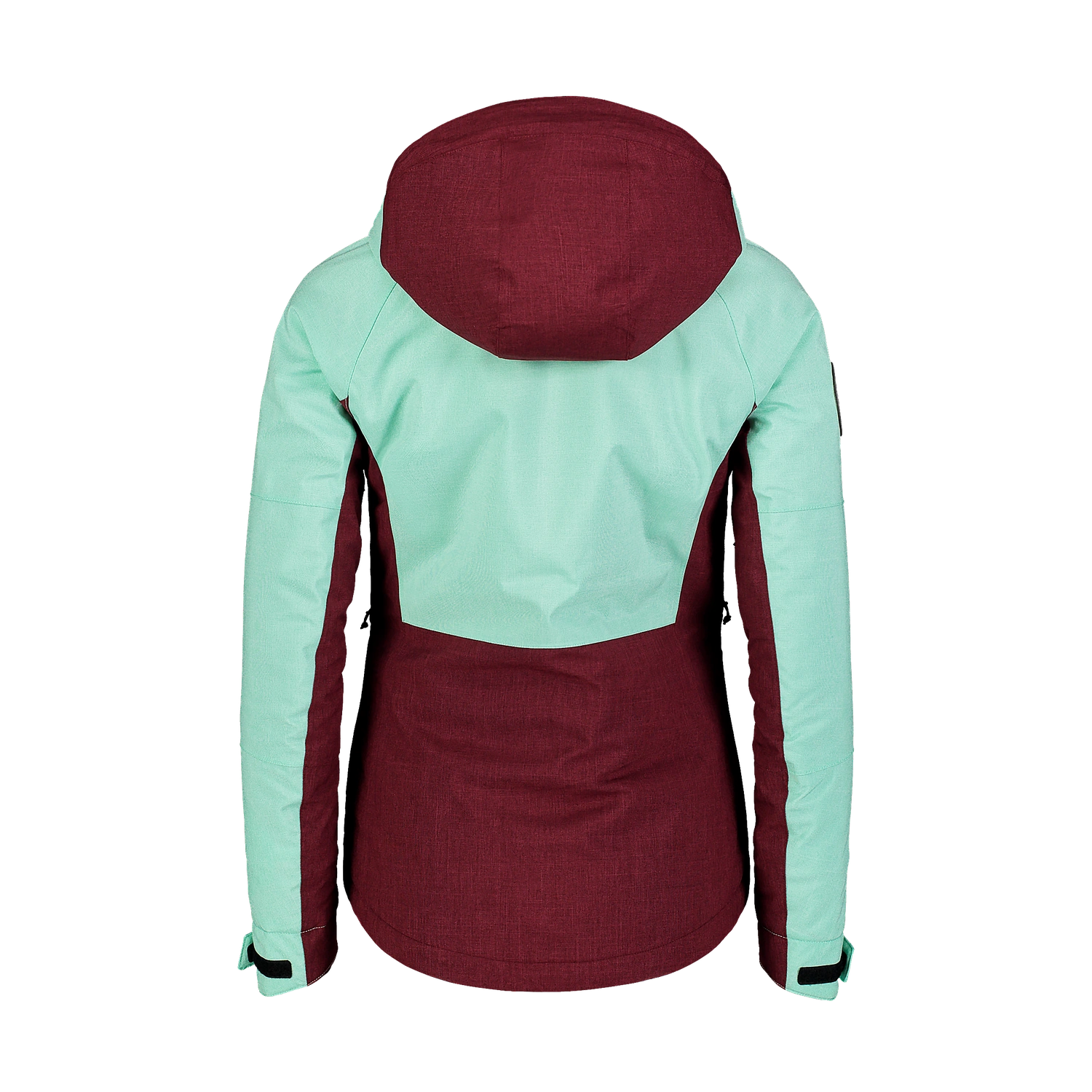 Ski jacket women's - FIGURE wine red-5