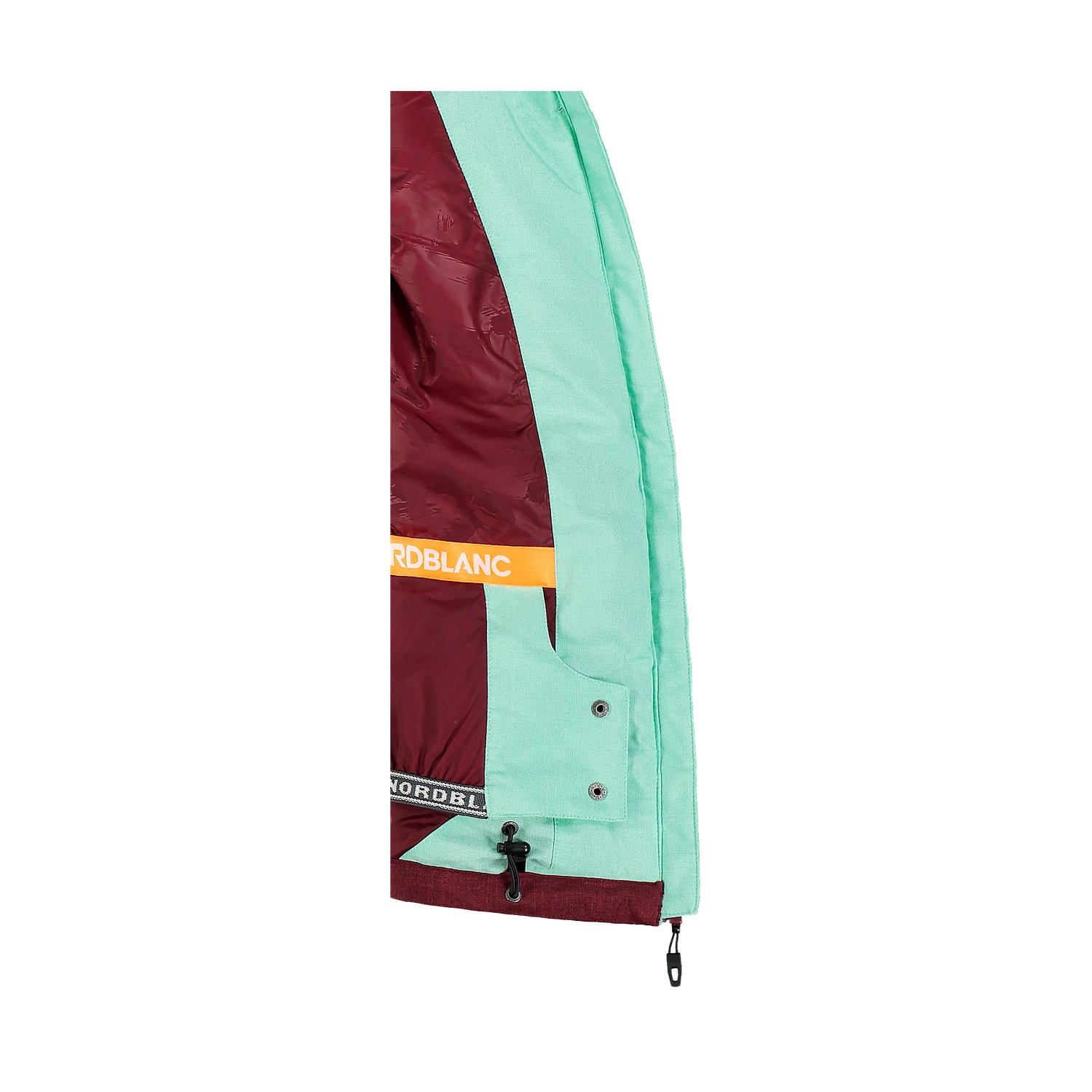 Ski jacket women's - FIGURE wine red-7