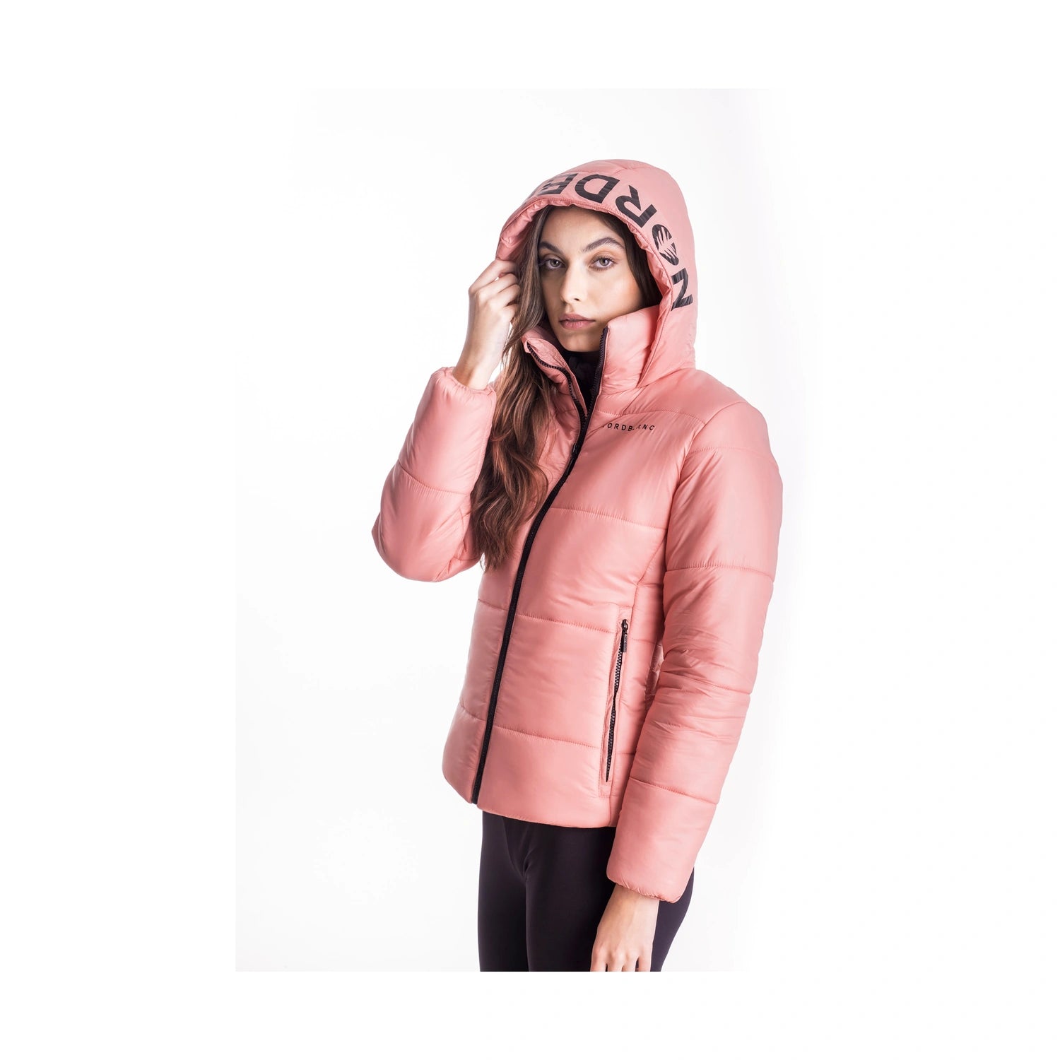 Quilted jacket women's - PUFF pink-6