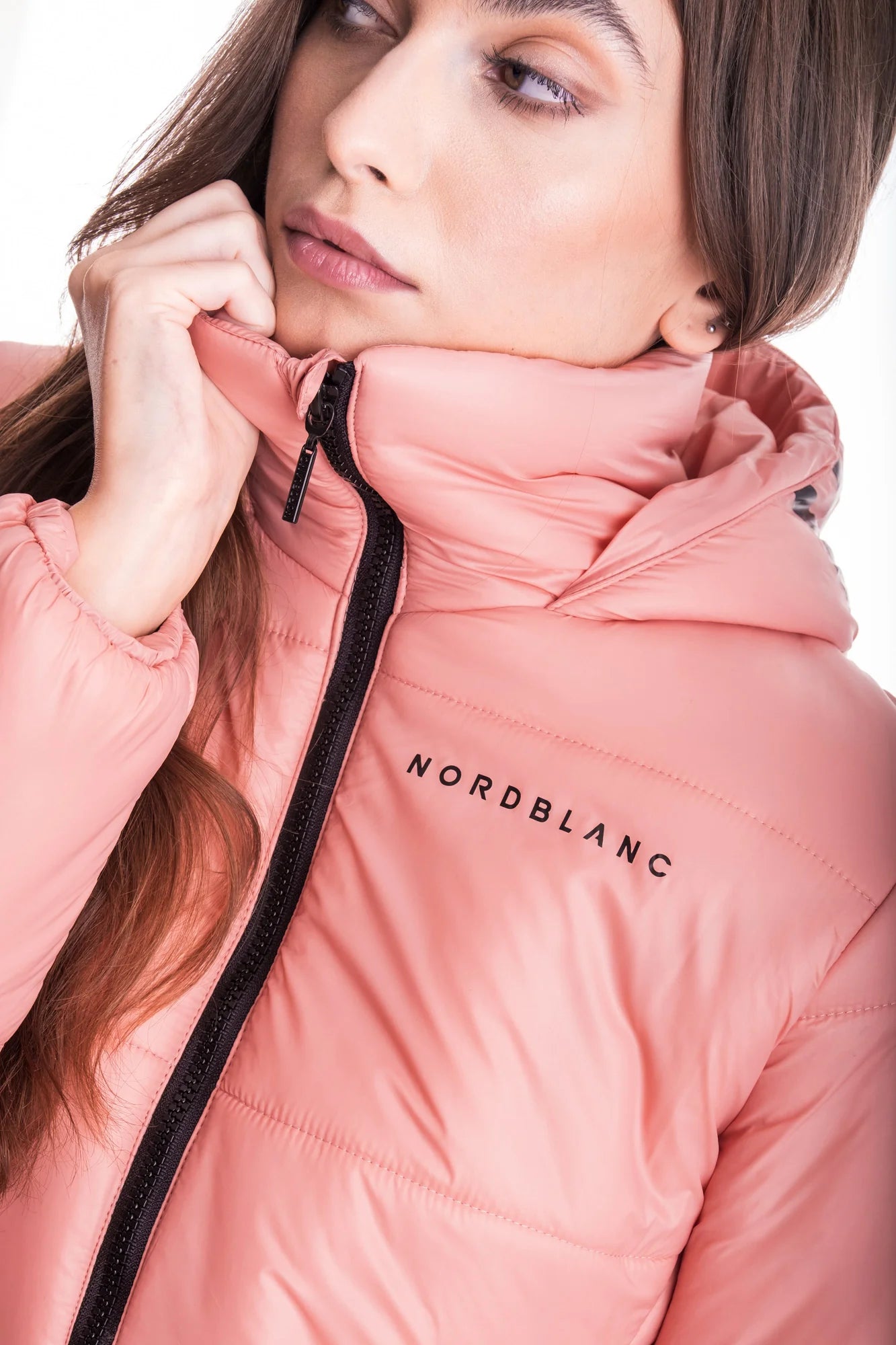 Quilted jacket women's - PUFF pink-7