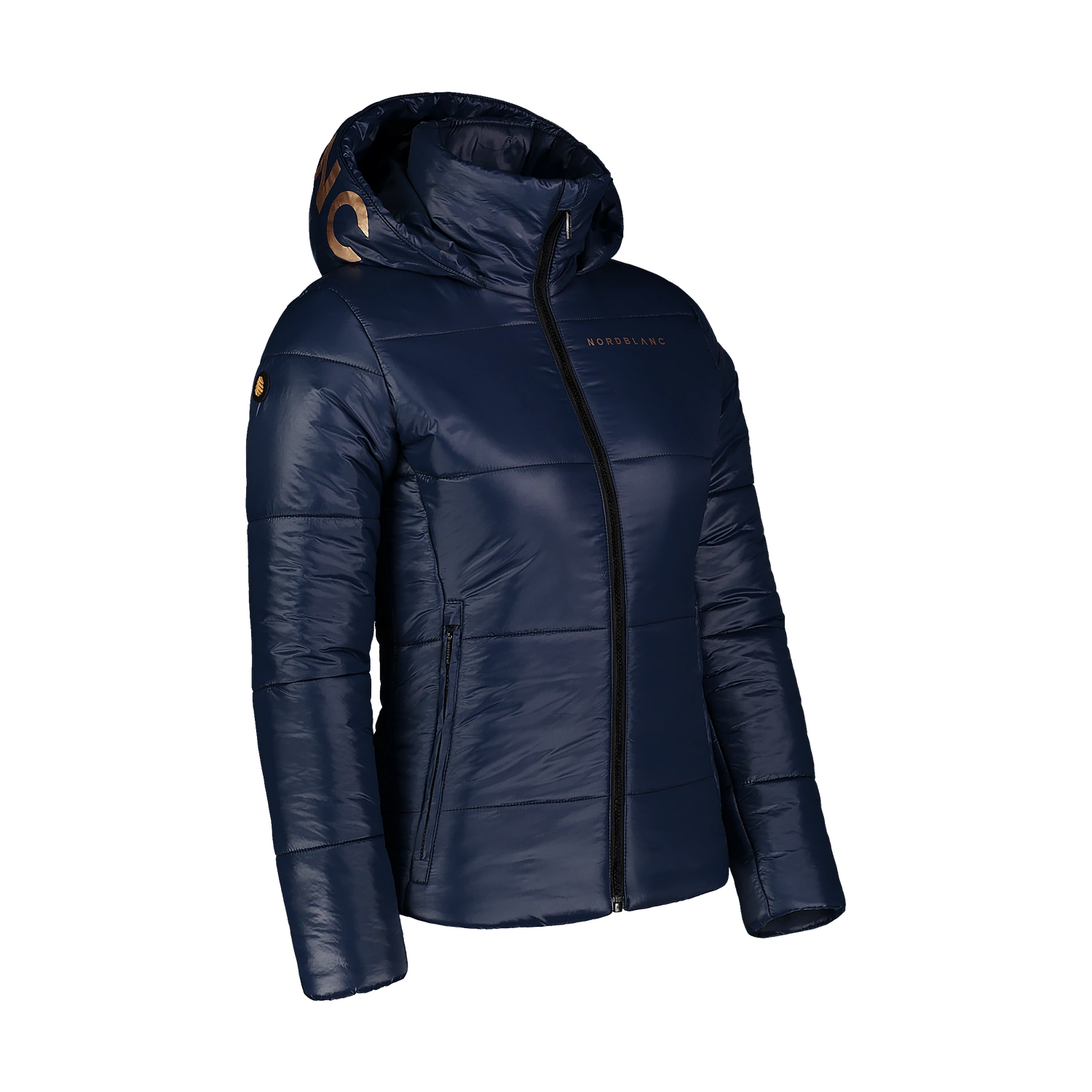 Quilted jacket women's - PUFF blue-2