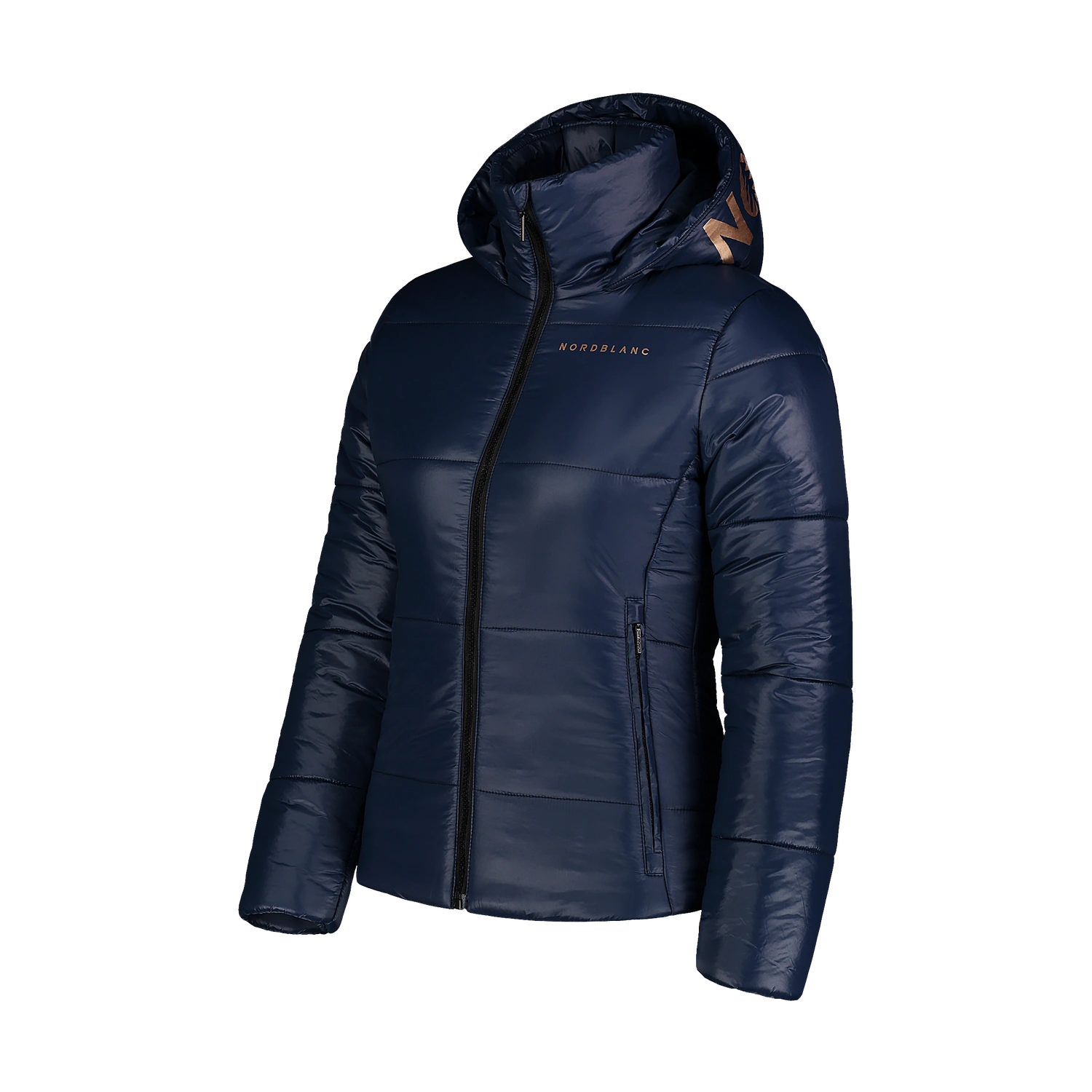 Quilted jacket women's - PUFF blue-3