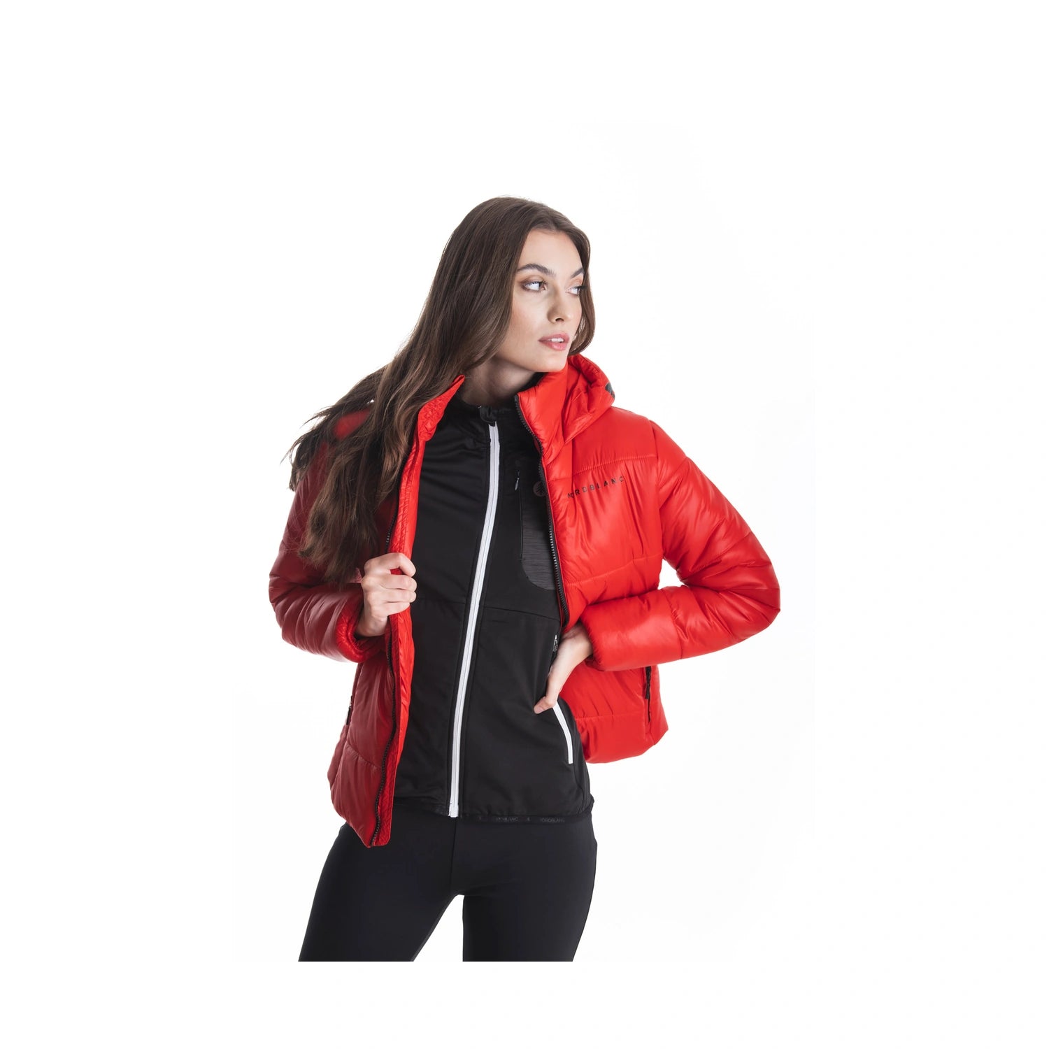 Winterjacke Damen - PUFF rot-6