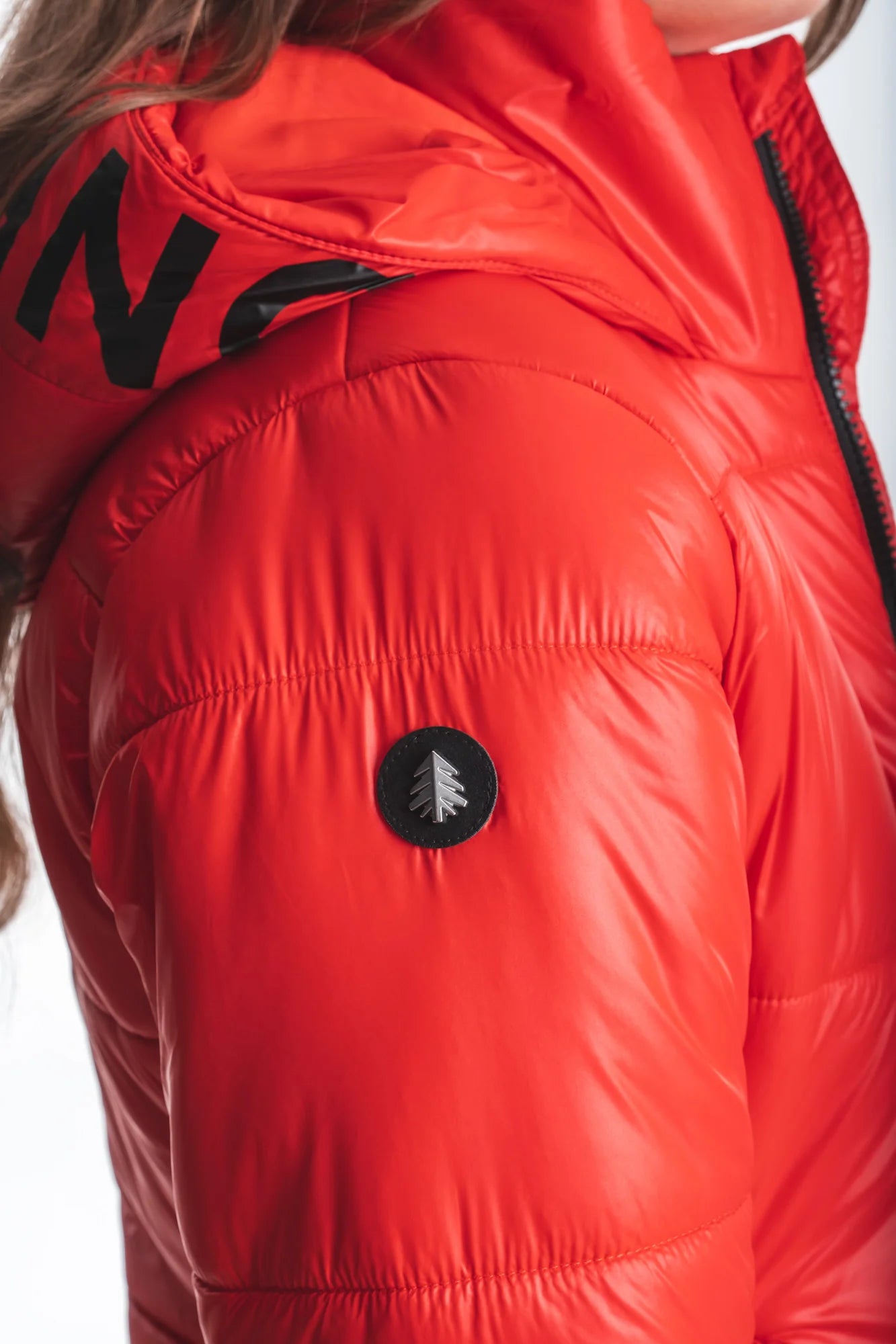 Winterjacke Damen - PUFF rot-7
