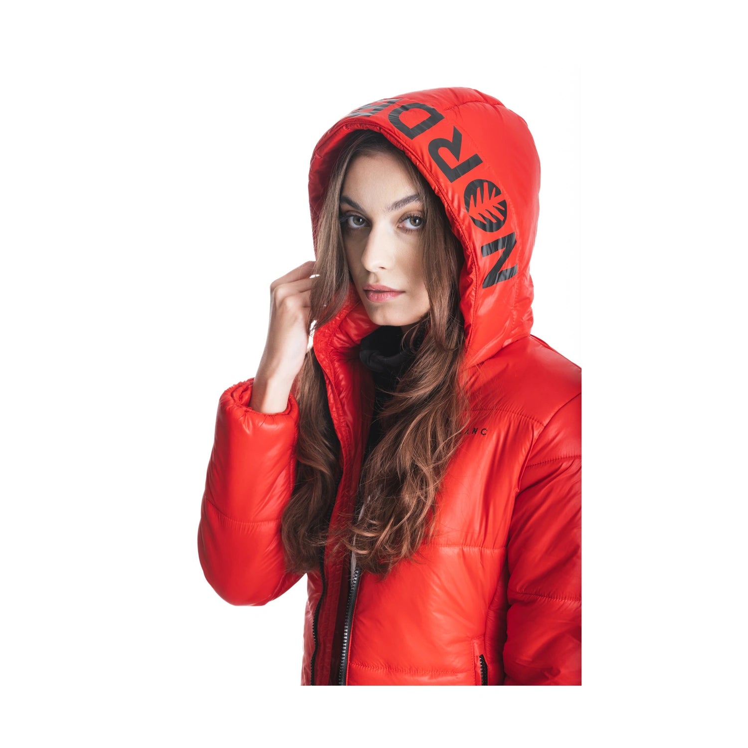 Winterjacke Damen - PUFF rot-8
