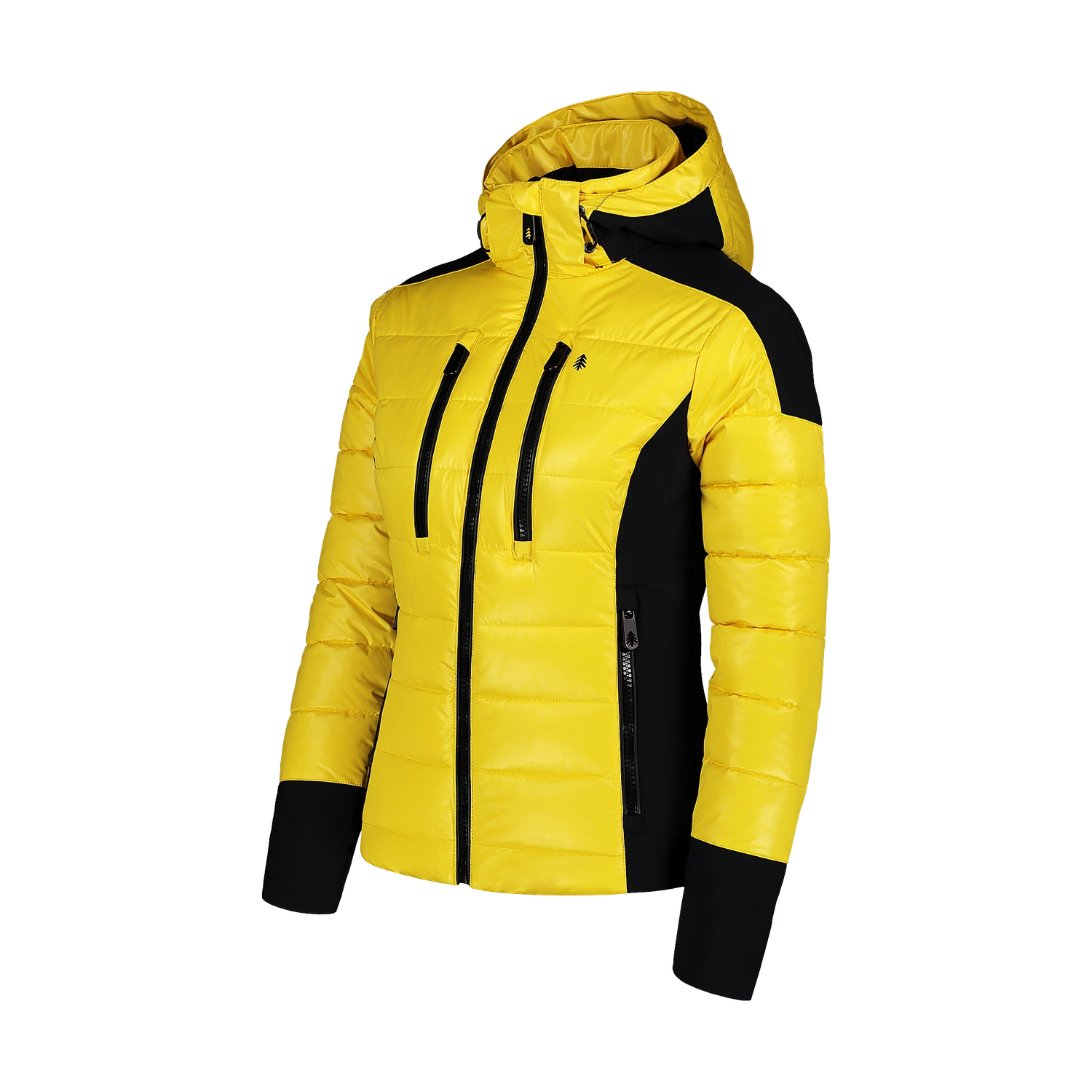 Winterjacke Damen - CONTRAST gelb-6