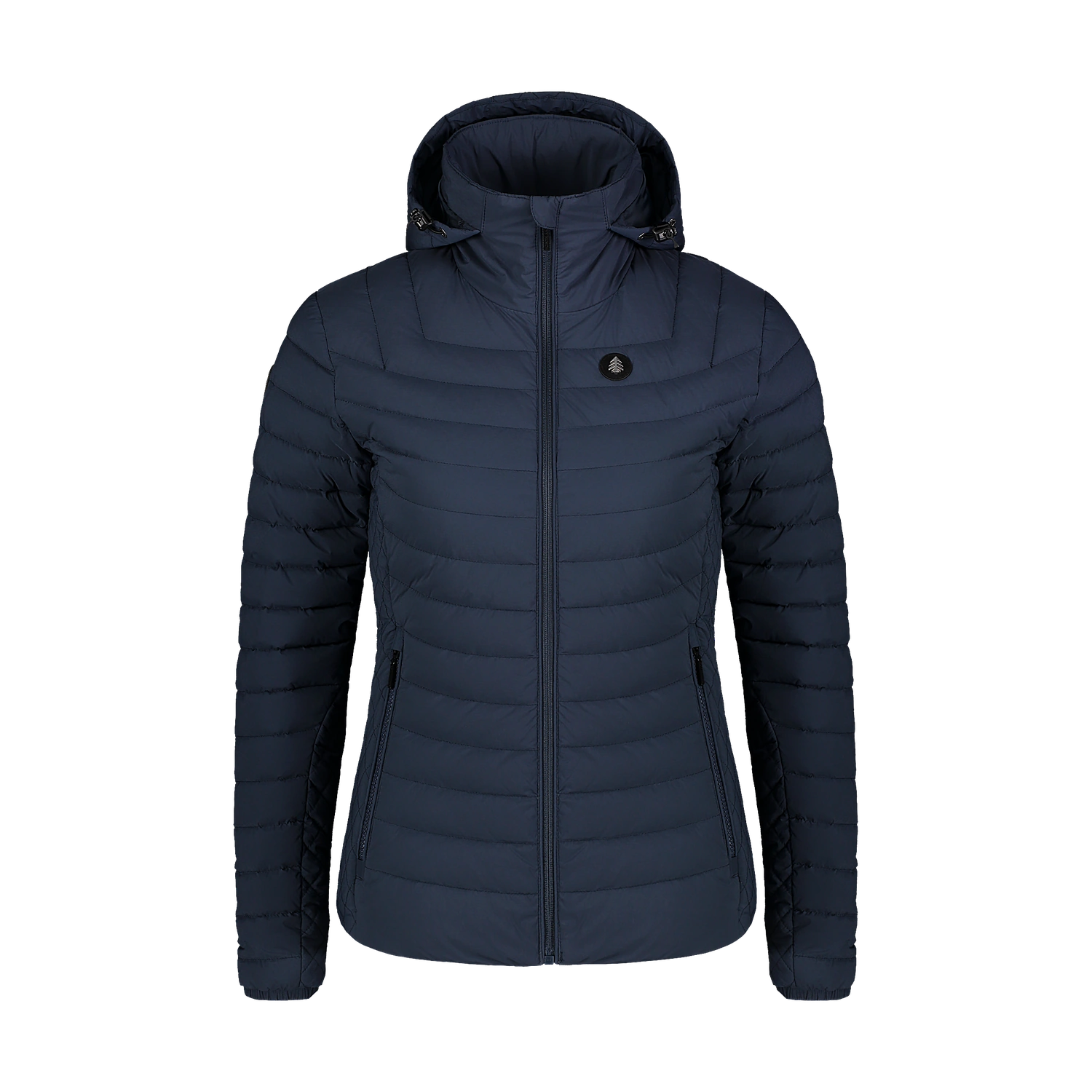 Daunenjacke Damen - MESH blau