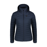 Daunenjacke Damen - MESH blau