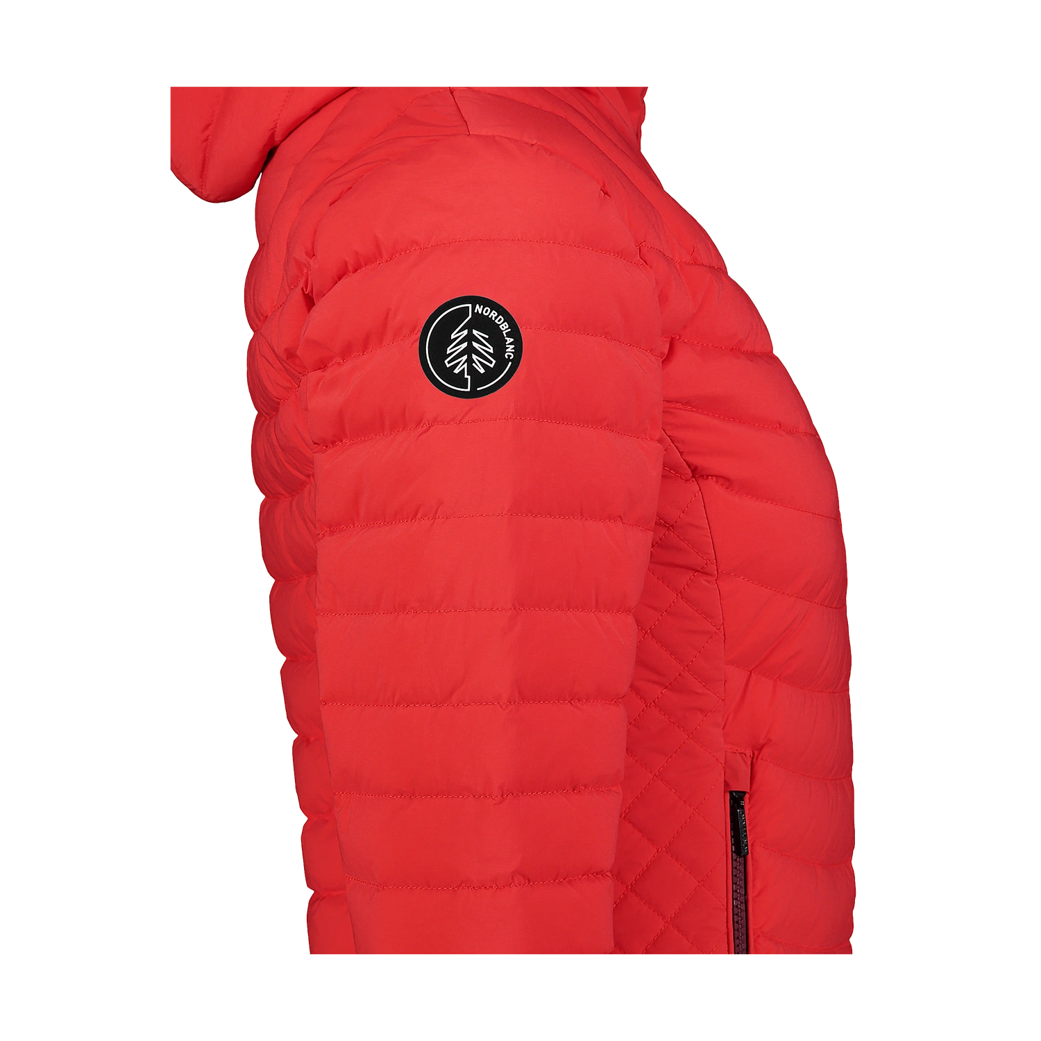 Down jacket women's - MESH red-4