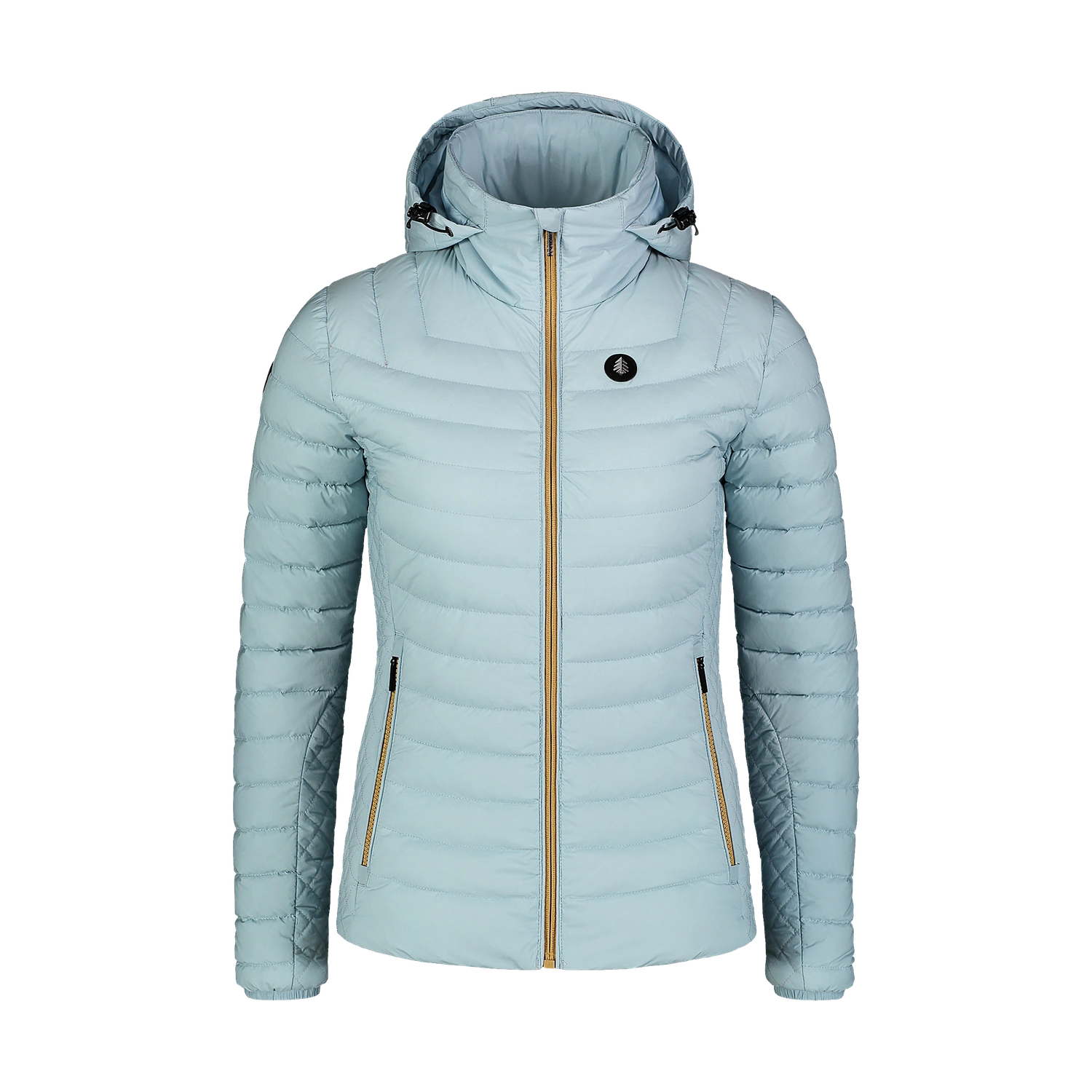 Daunenjacke Damen - MESH blau