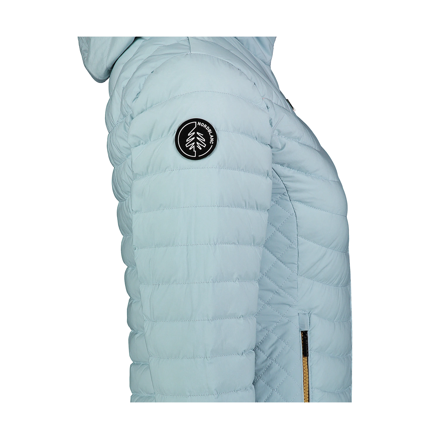 Daunenjacke Damen - MESH blau-4