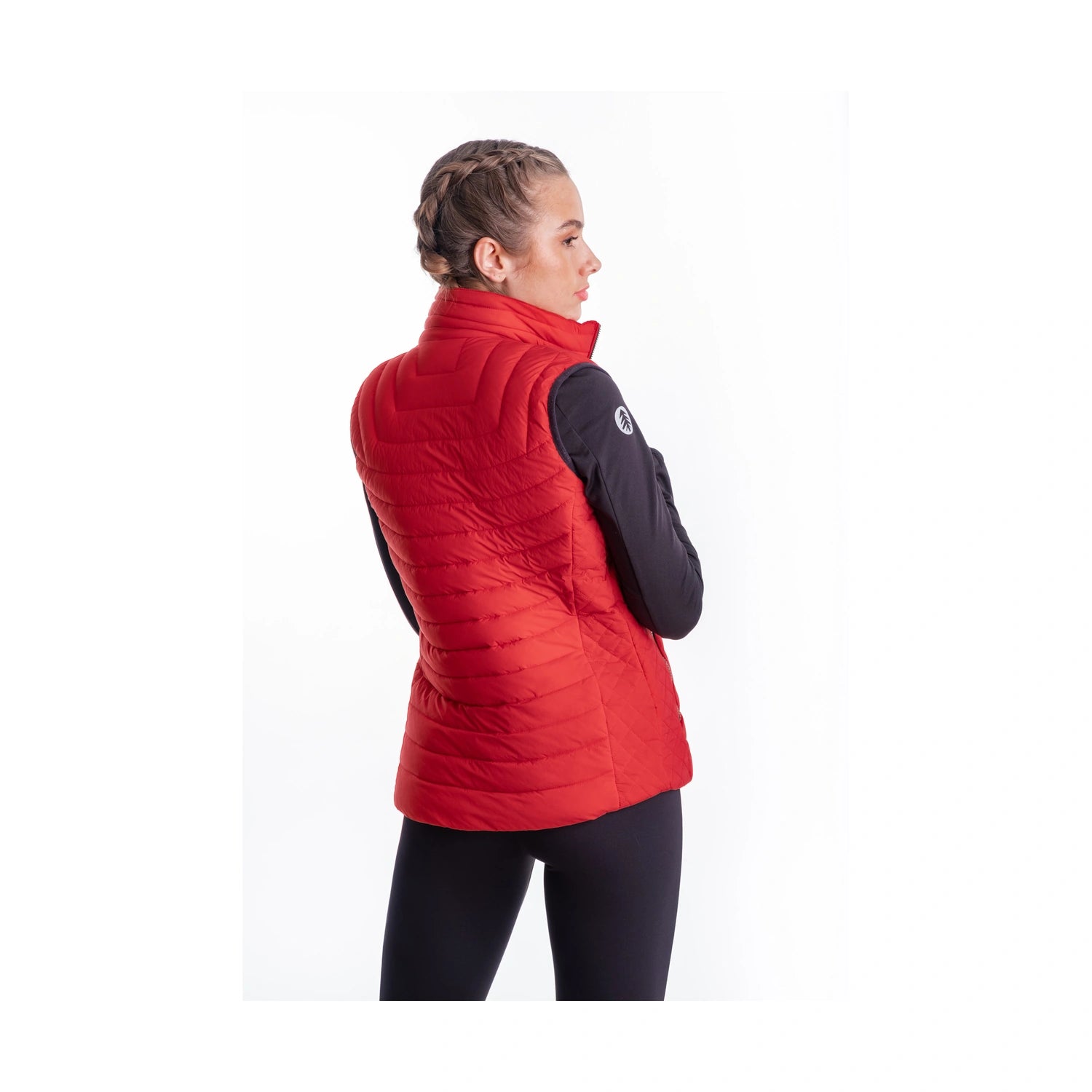 Winter vest women's - TRAMMEL red-5
