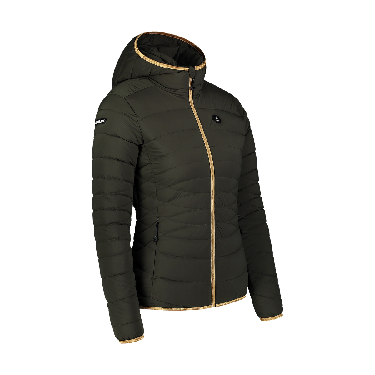Quilted jacket women's - COIL khaki – image 2