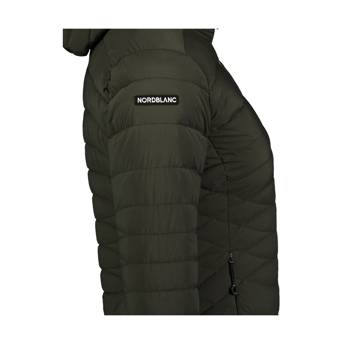Quilted jacket women's - COIL khaki – image 4