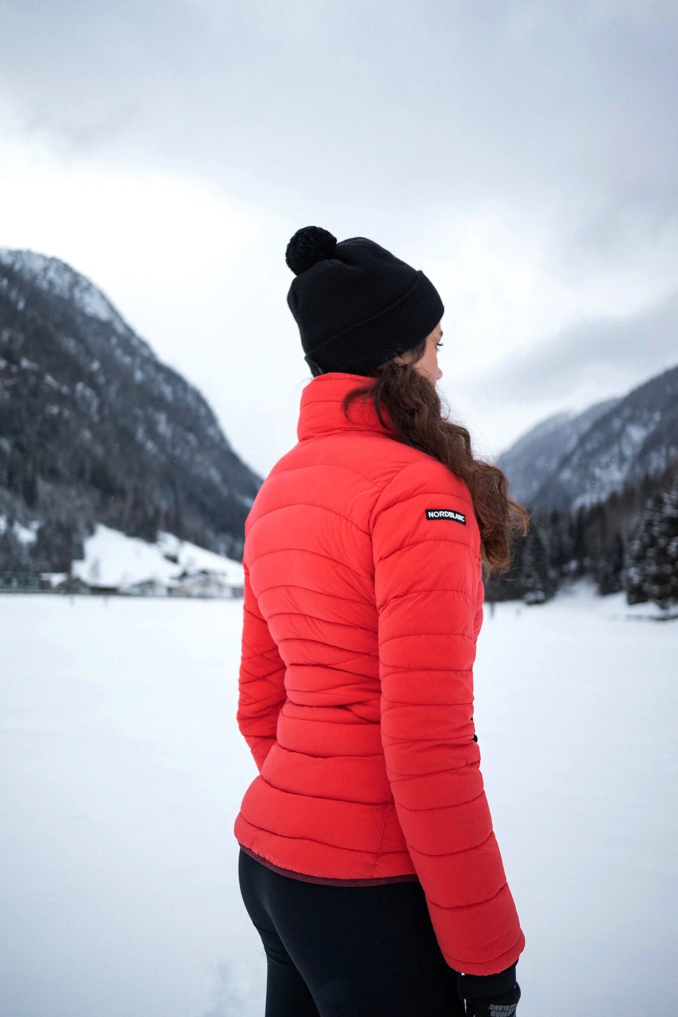 Quilted jacket women's - HELIX red-5