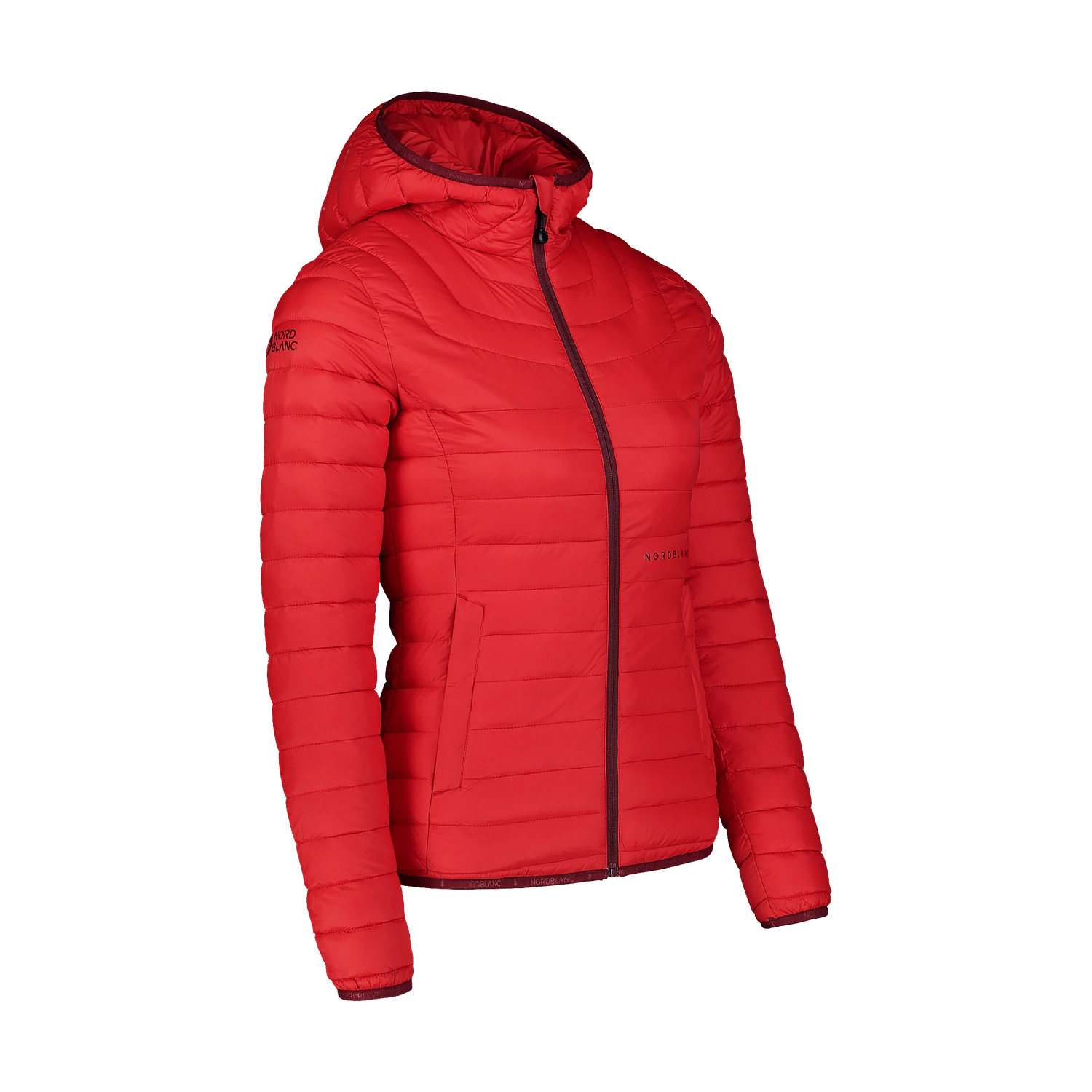 Quilted jacket women's - SYMMETRY red-2