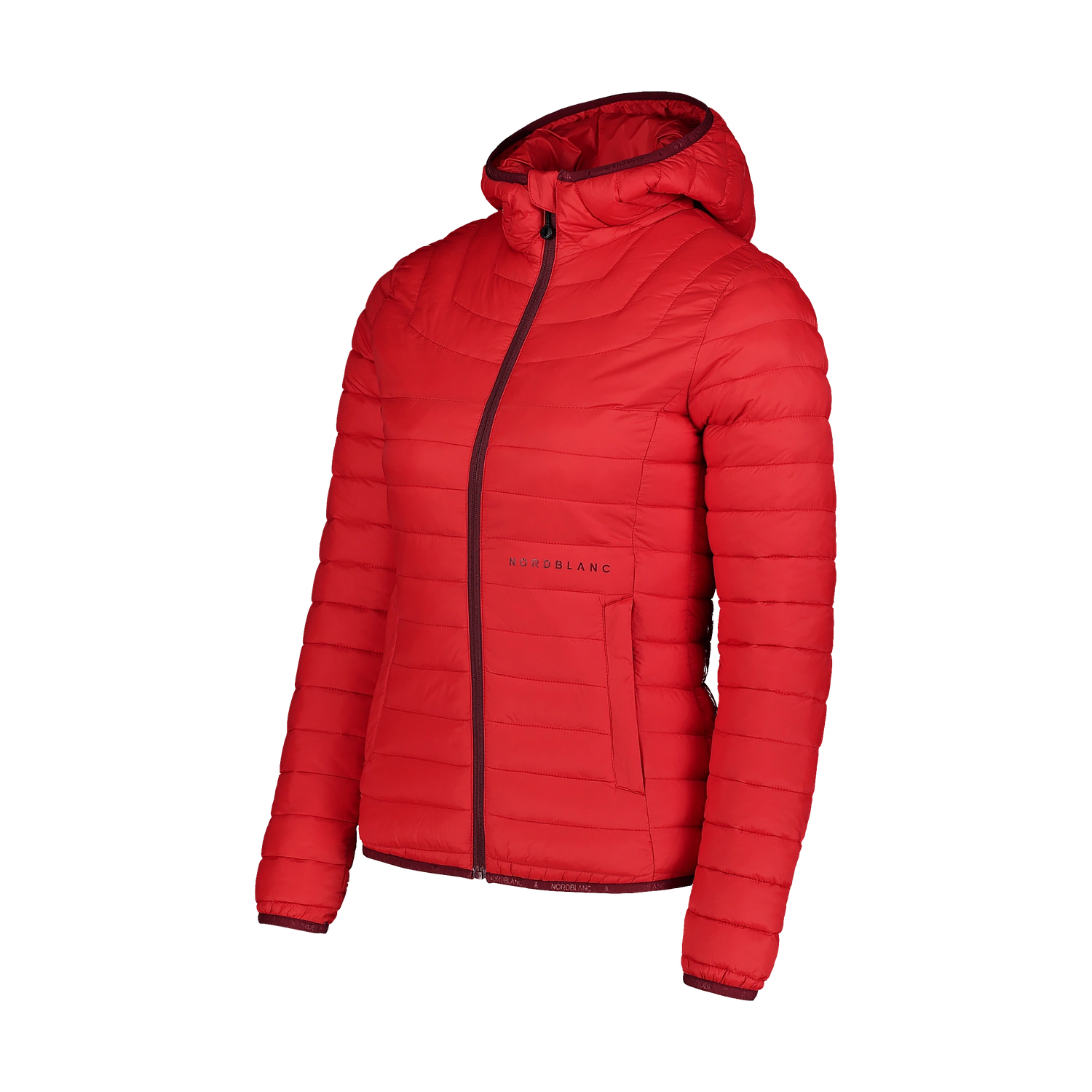 Quilted jacket women's - SYMMETRY red-3