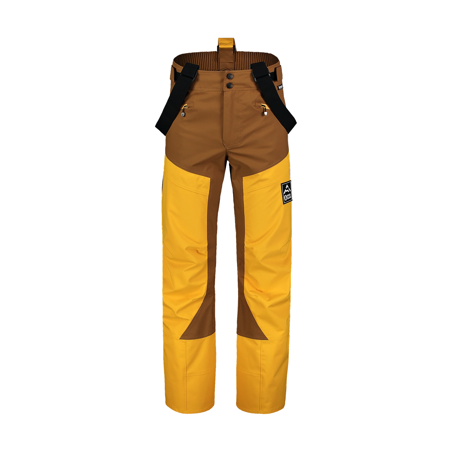 Ski pants men's - MAD yellow-1