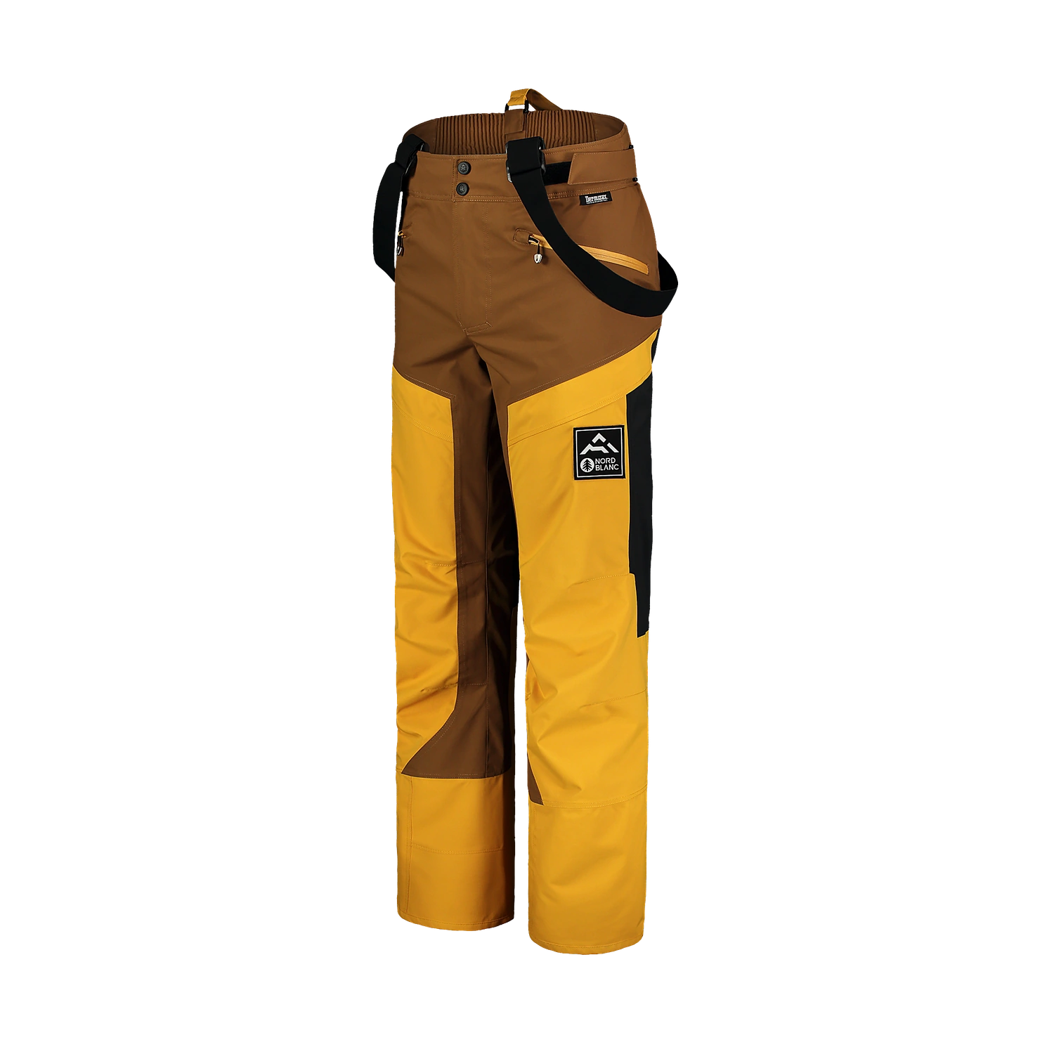 Ski pants men's - MAD yellow-2