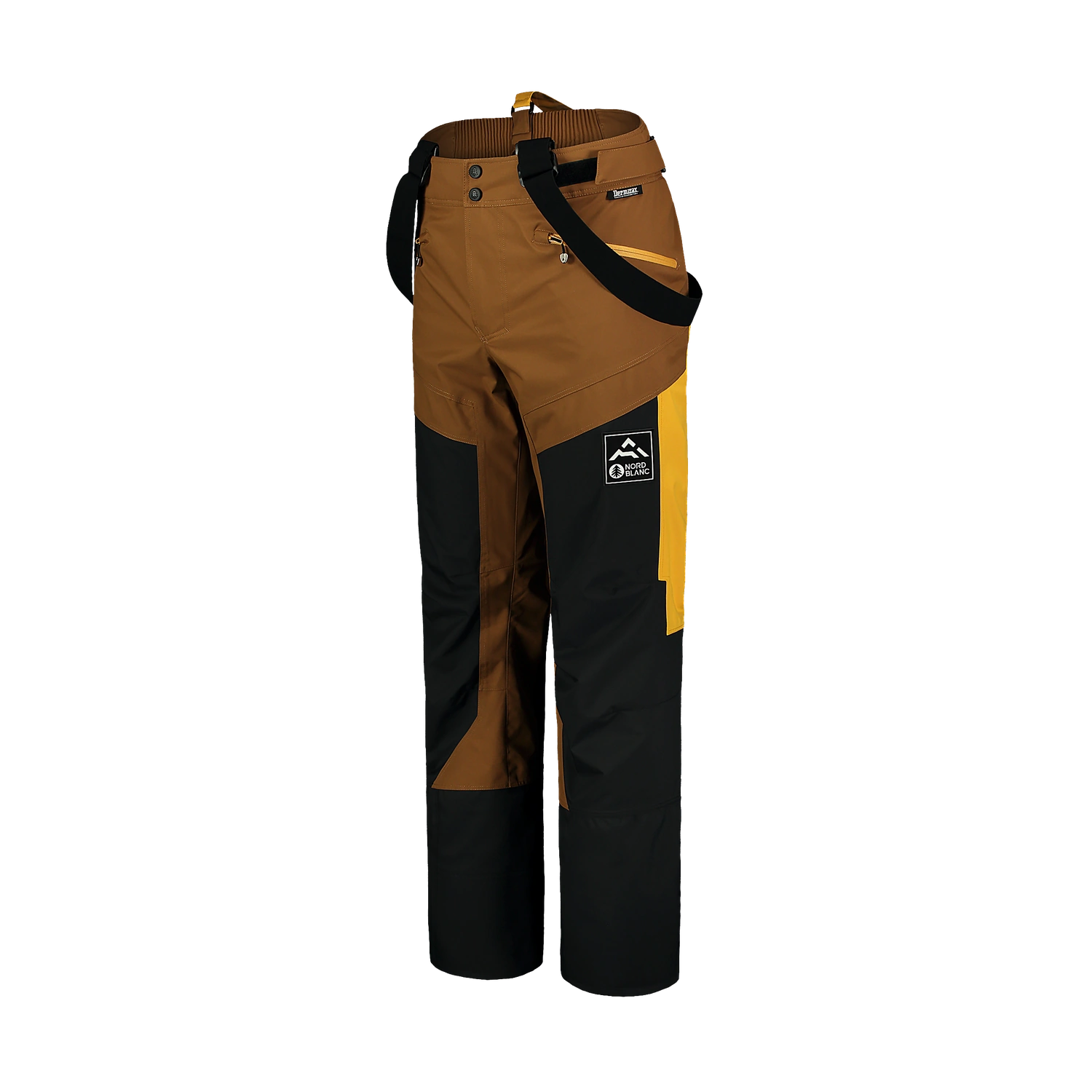 Ski pants men's - MAD brown-2