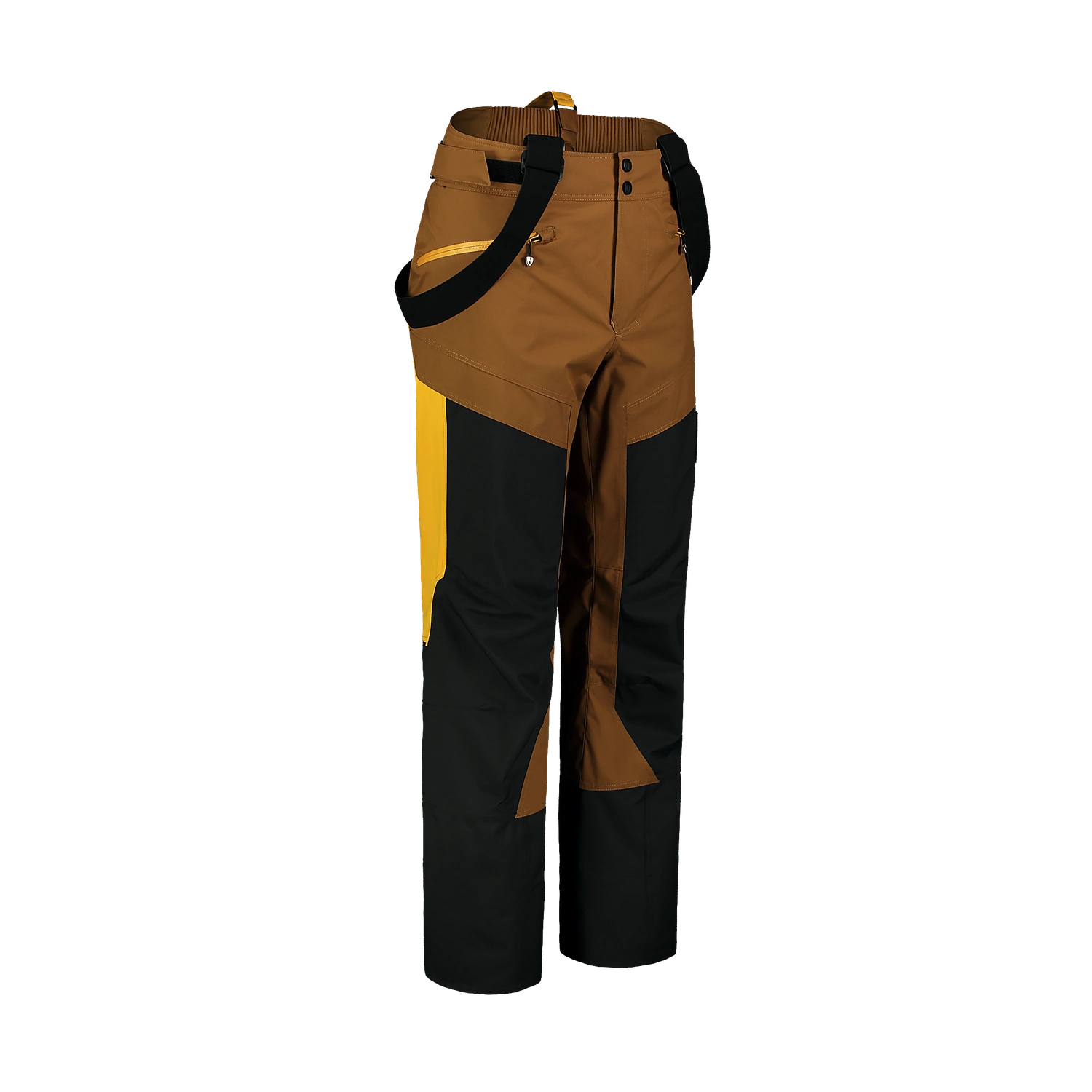 Ski pants men's - MAD brown-3