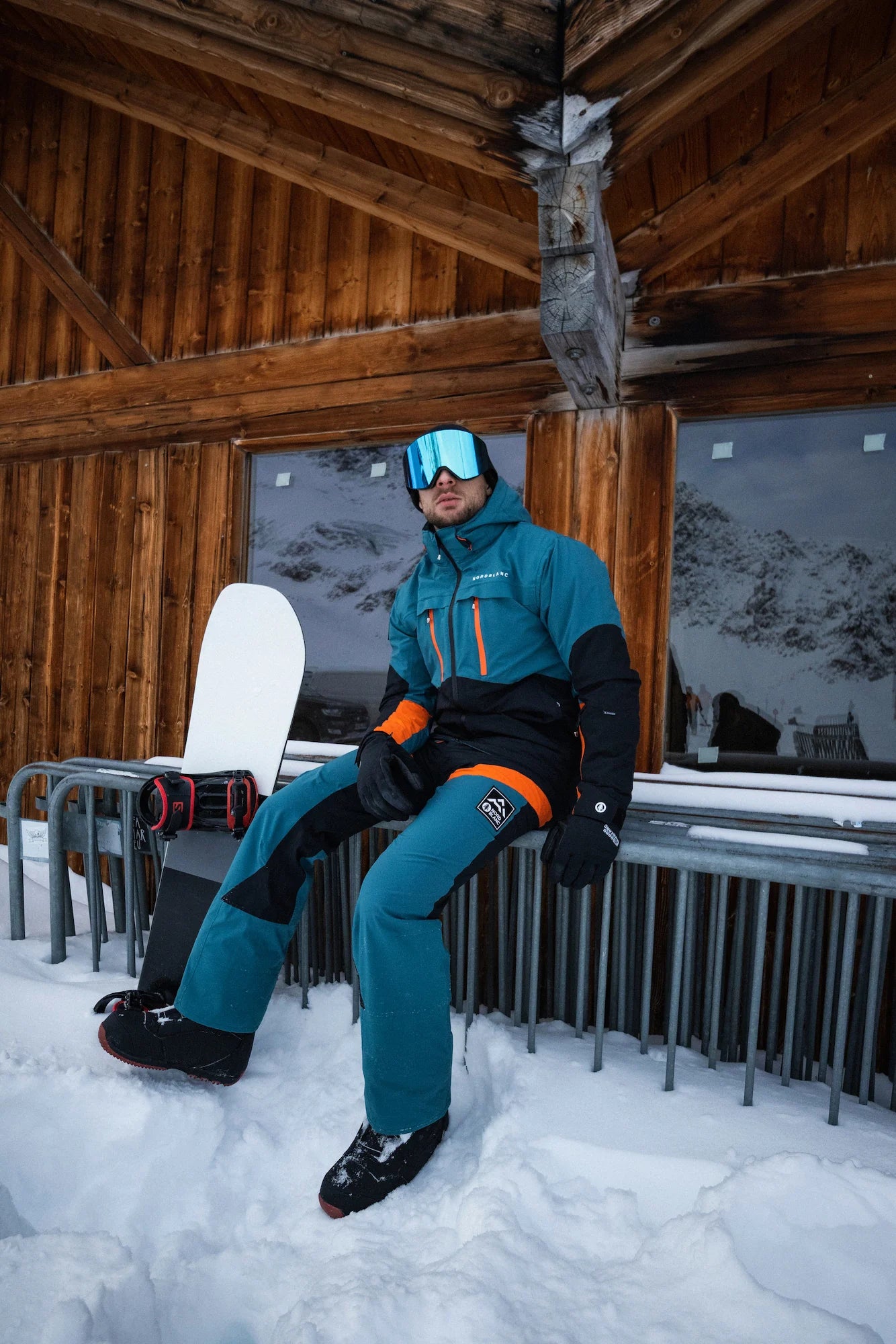 Ski pants men's - MAD blue-3