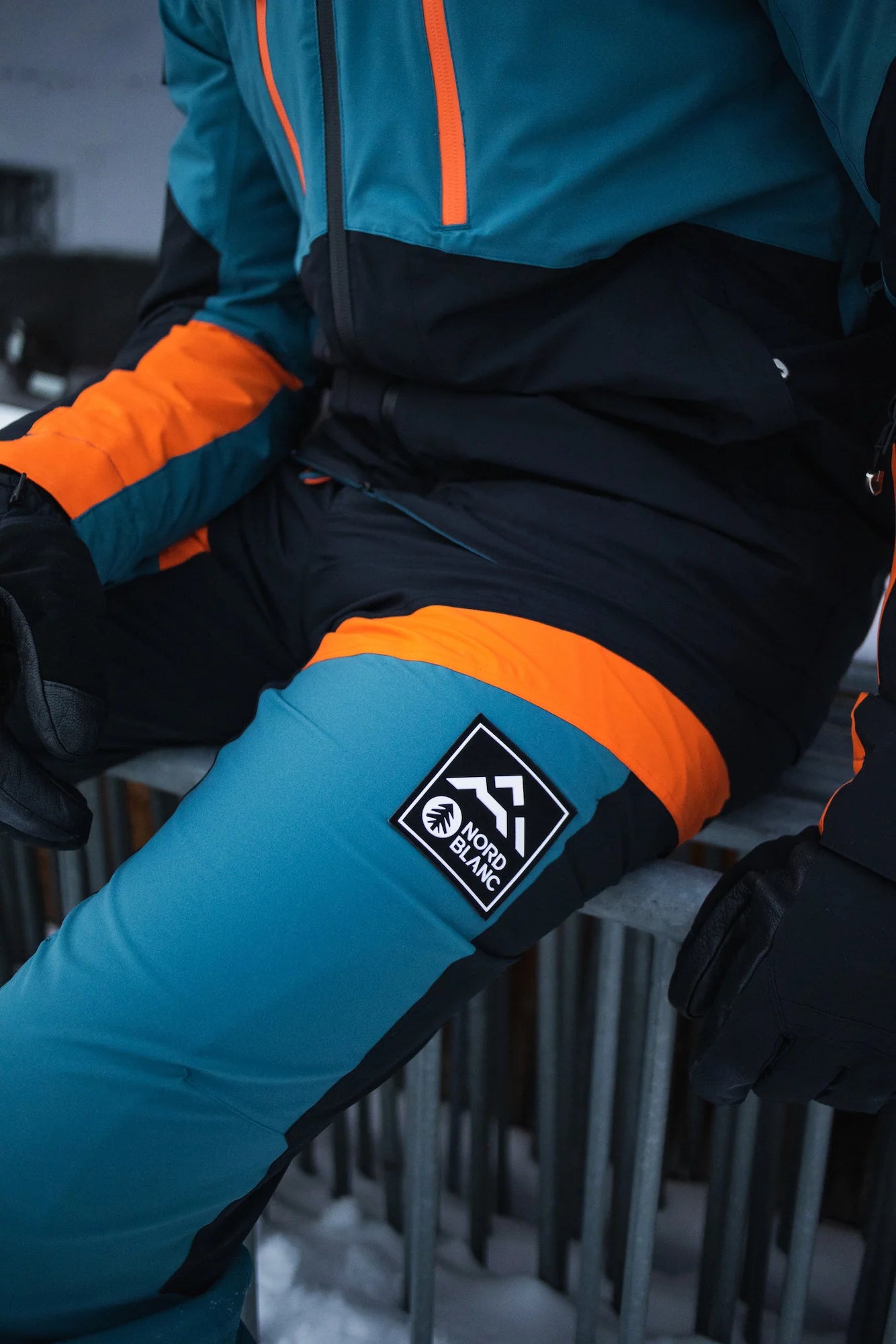 Ski pants men's - MAD blue-4