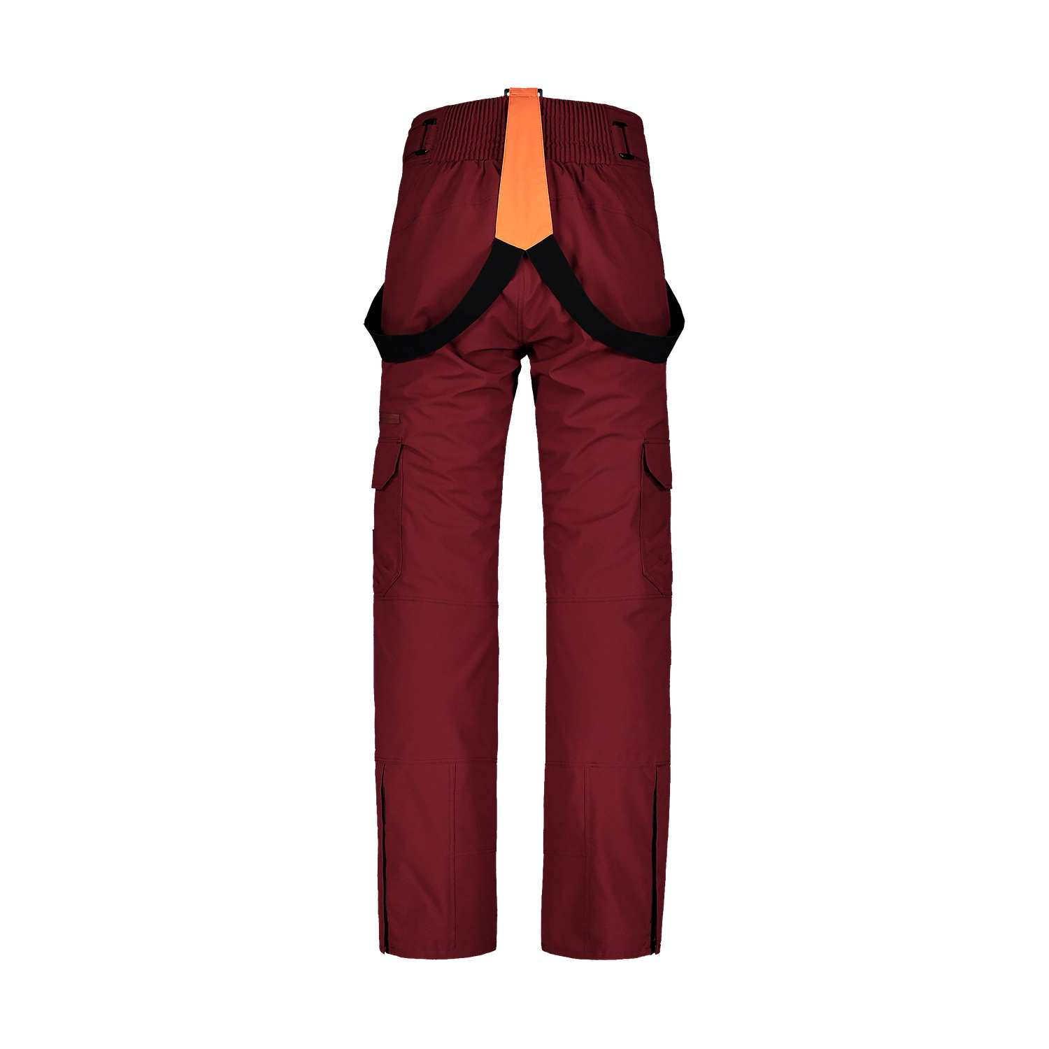 Ski pants men's - PREPARED wine red-7