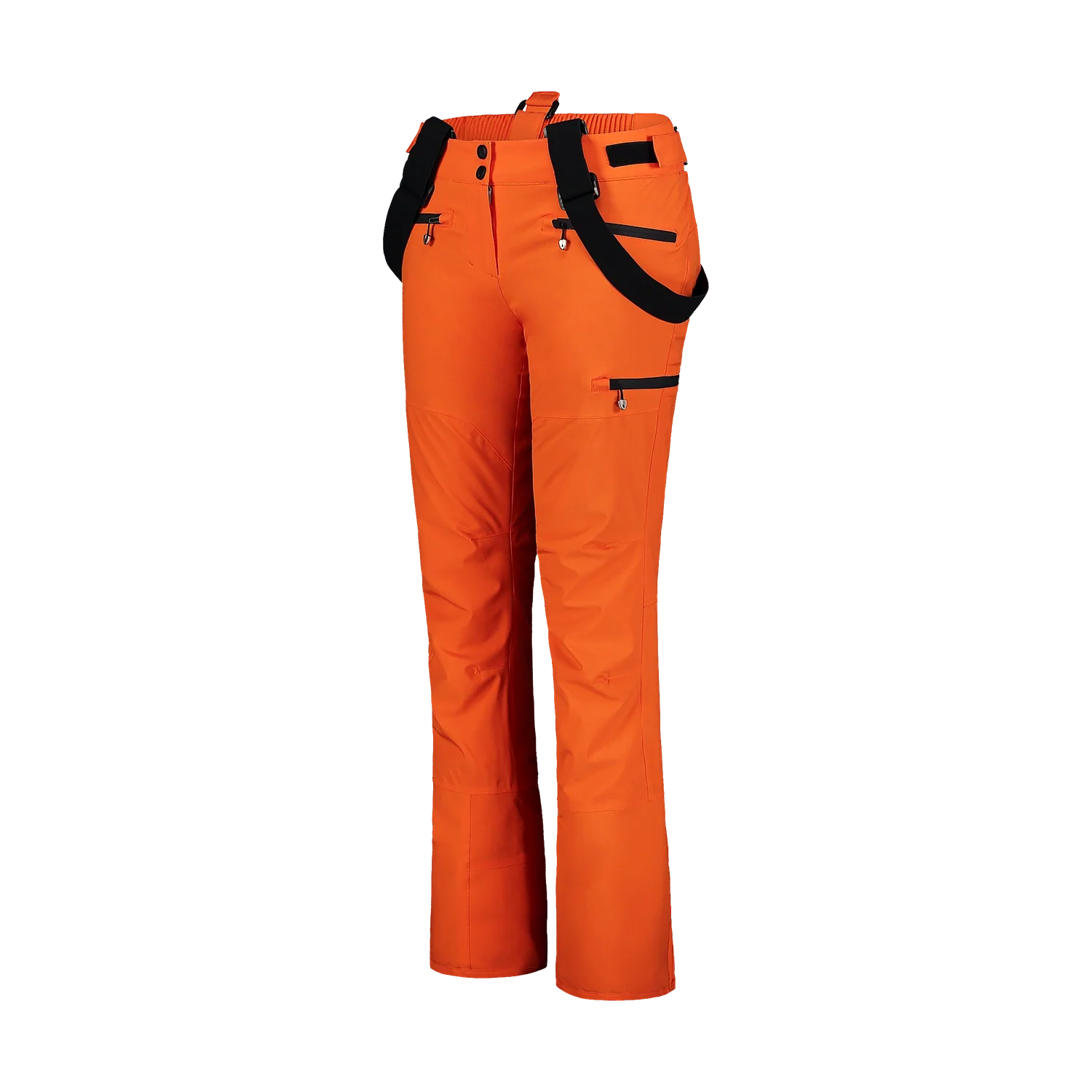 Lyžiarske nohavice dámske - SUCCOR oranžové-12