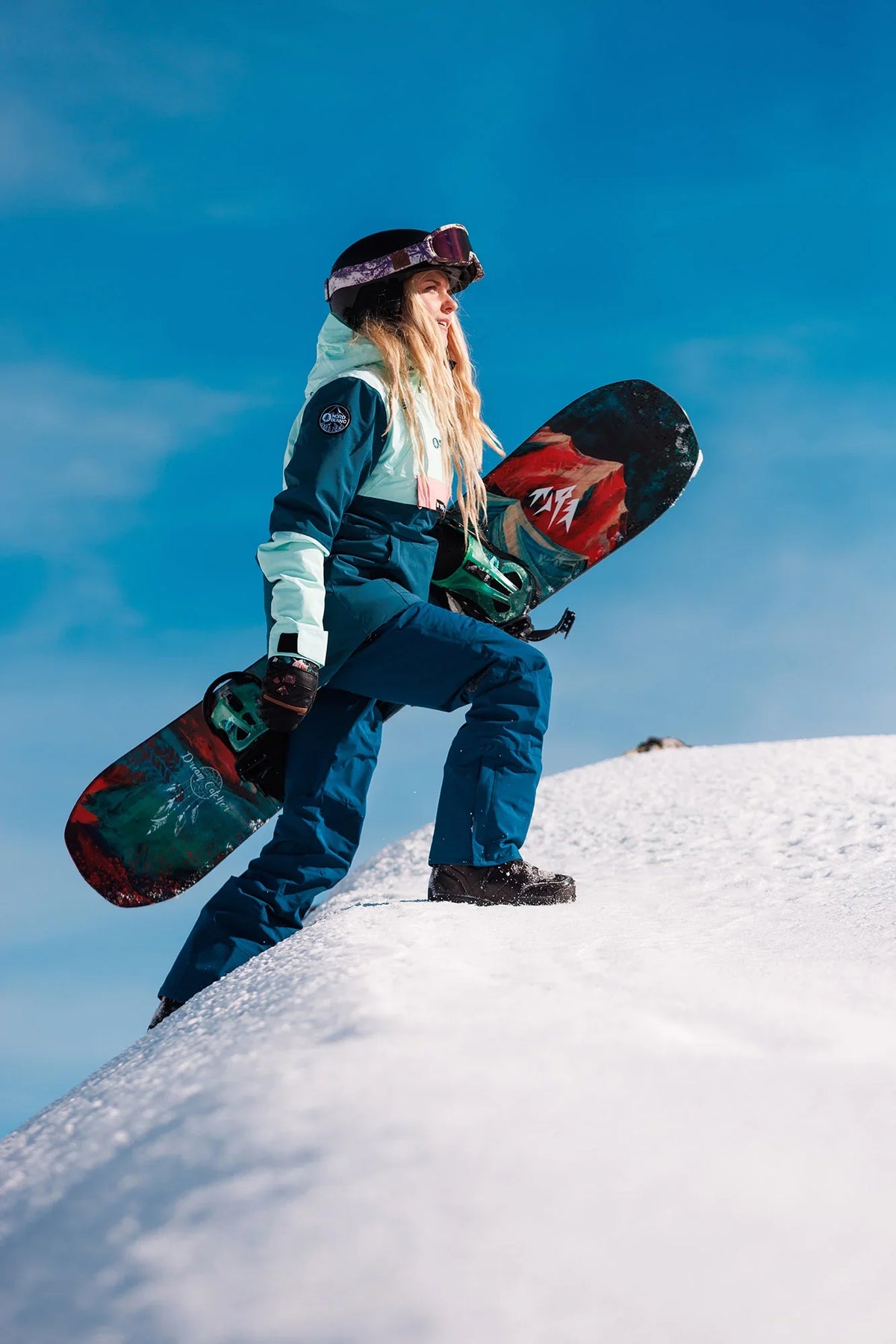 Skihose Damen - SUCCOR blau – Bild 11