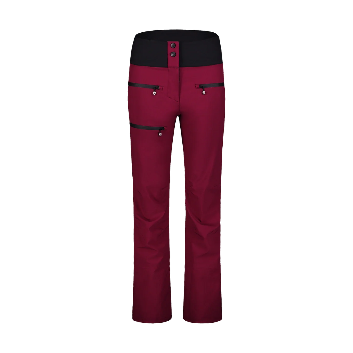 Ski pants women's - OBLIGE wine red