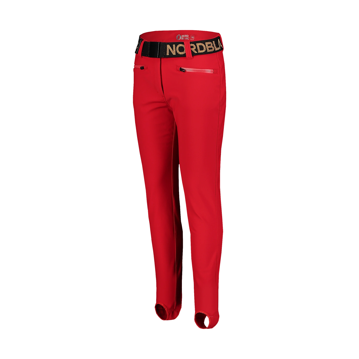 Ski softshell pants women's - SKINTIGHT red-2