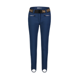 Pantaloni softshell de schi pentru femei - SKINTIGHT albaștri