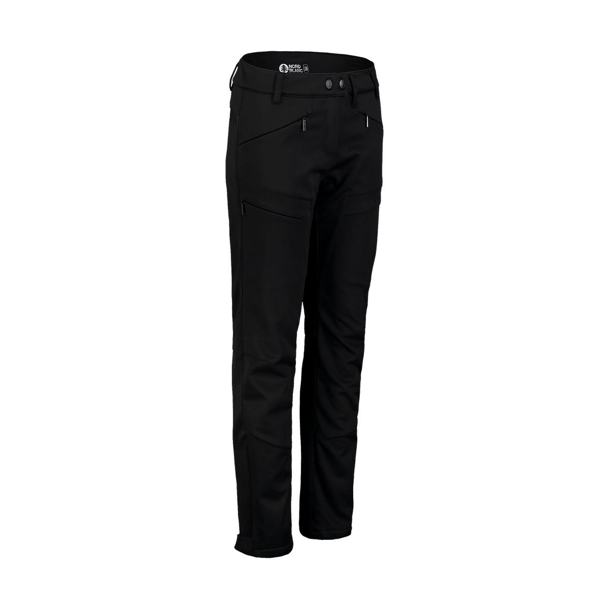 Fleece Gefüttert Softshellhose Damen - EXPLOSIVE schwarz-3