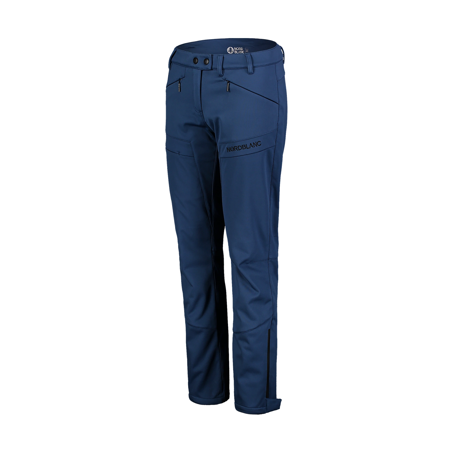 Fleece Gefüttert Softshellhose Damen - EXPLOSIVE blau-2
