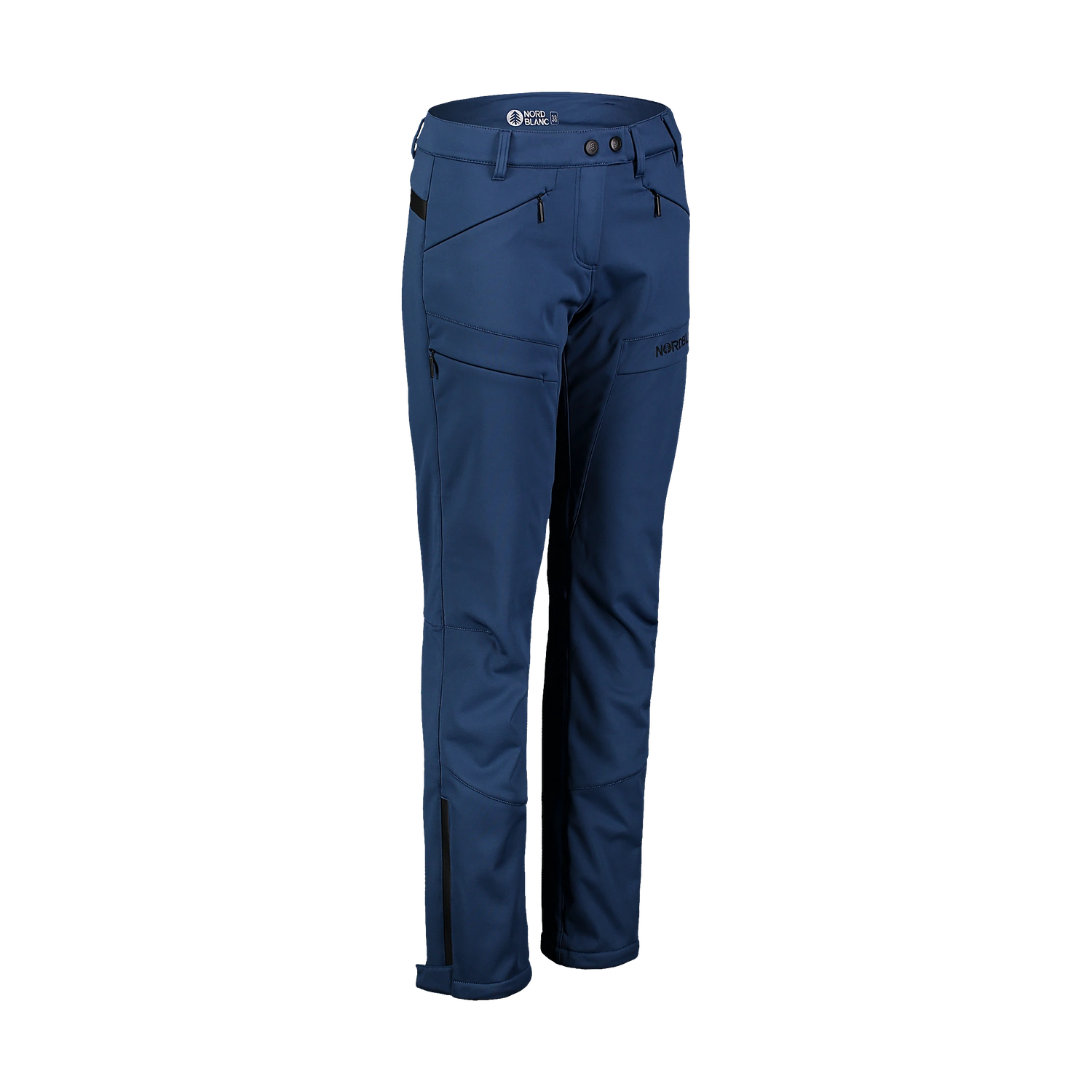 Fleece Gefüttert Softshellhose Damen - EXPLOSIVE blau-3