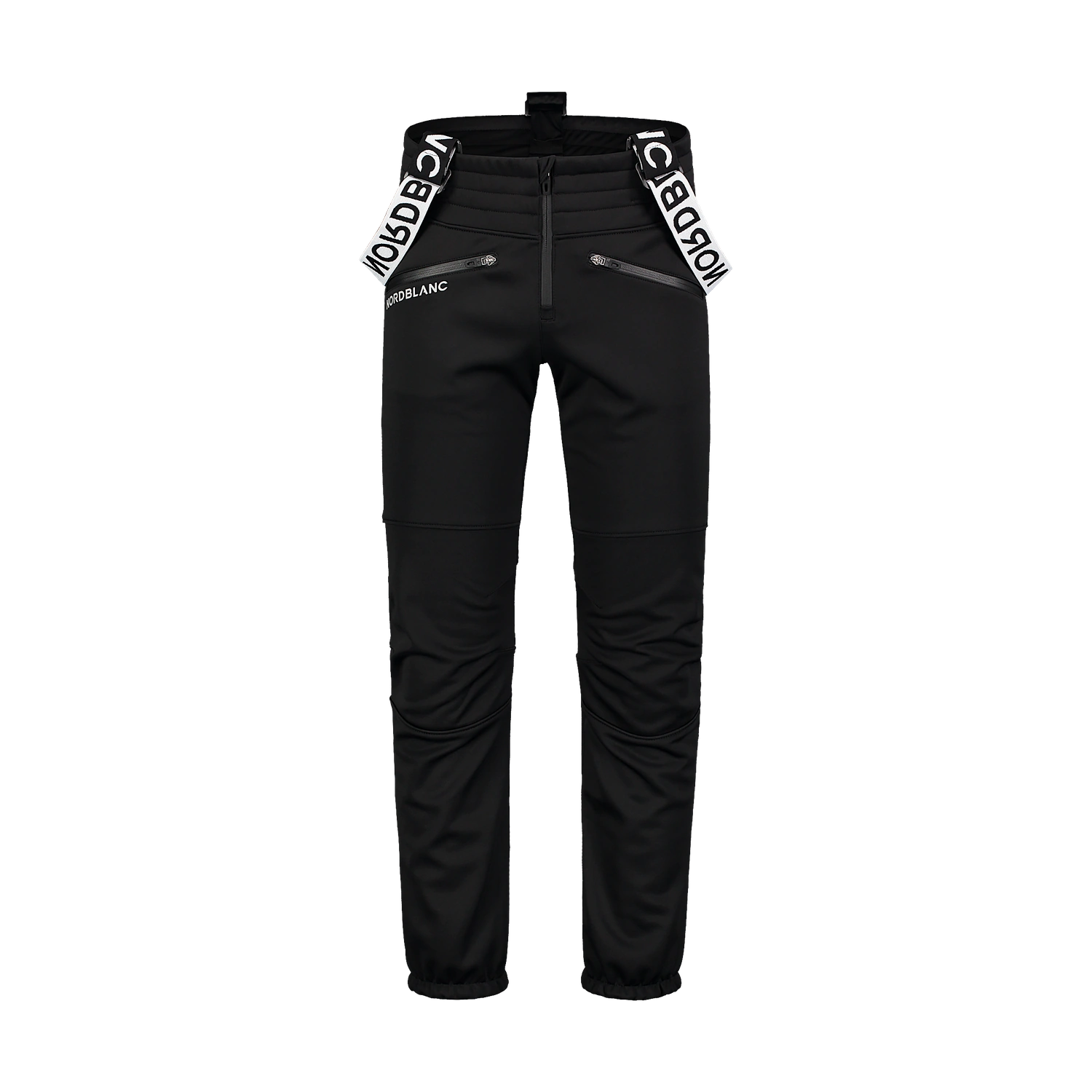 Fleece Gefüttert wasserdichte Softshellhose Herren - NORDIC schwarz-1