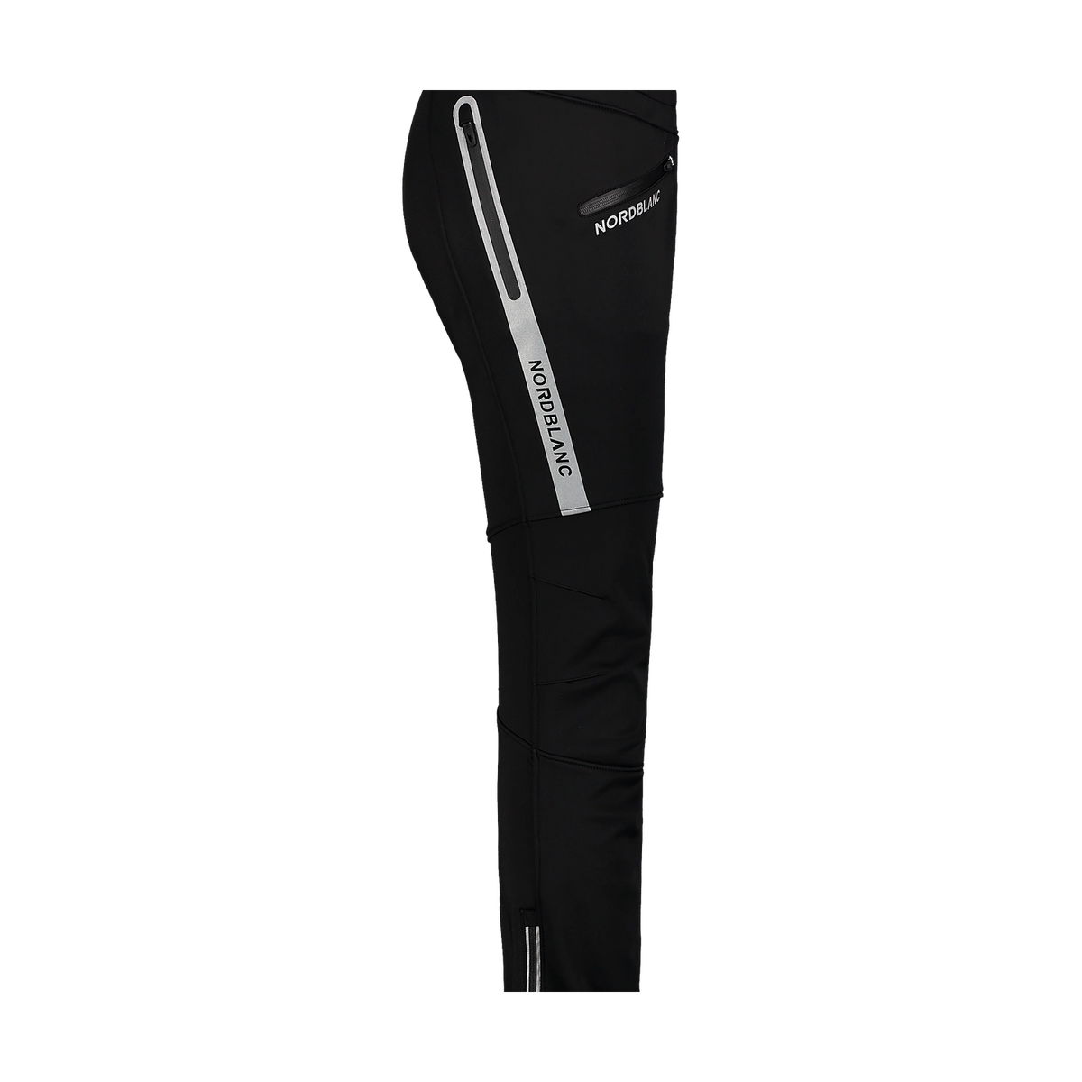 Fleece Gefüttert wasserdichte Softshellhose Herren - NORDIC schwarz-6
