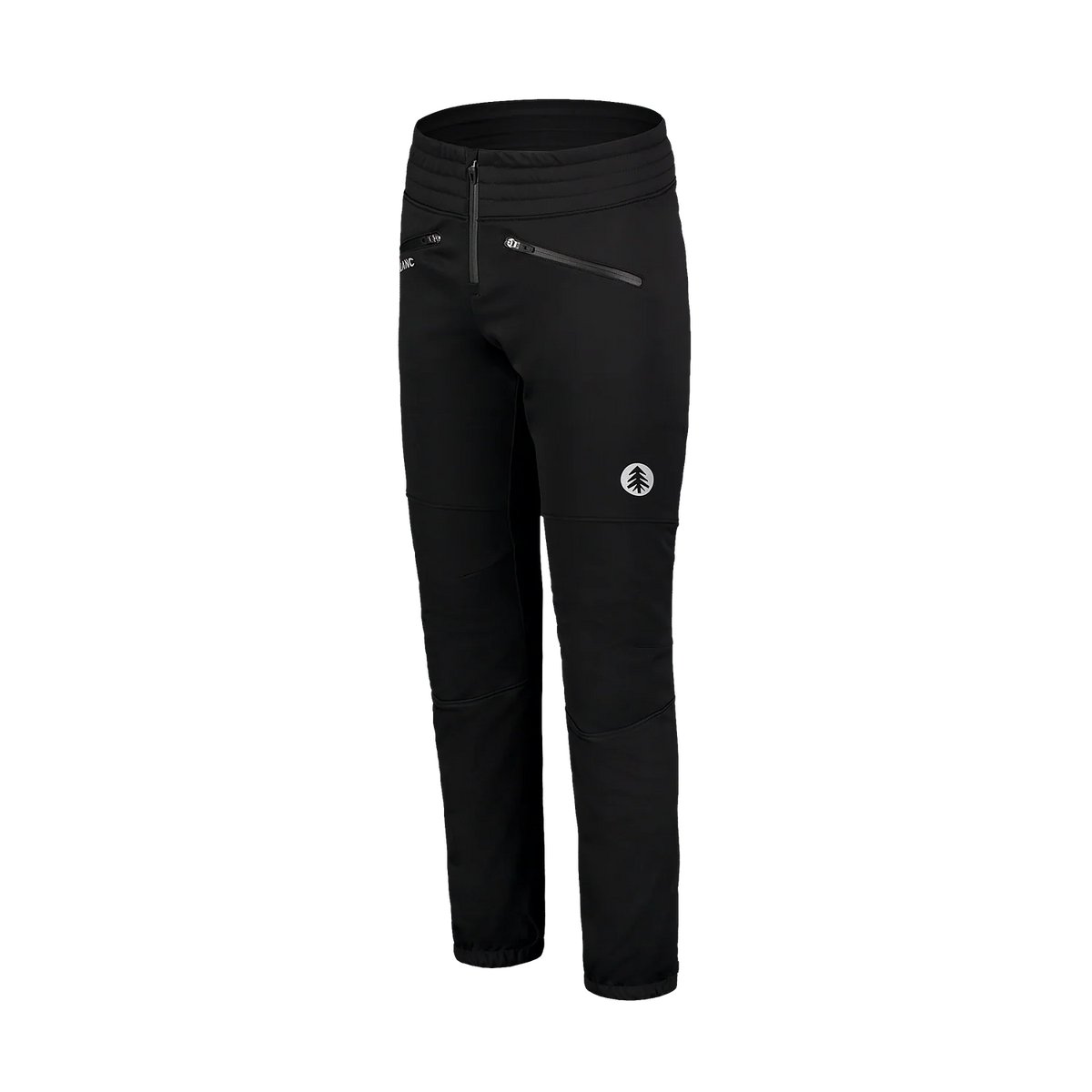 Softshell waterproof pants with fleece men's - NORTHWARD black – image 2