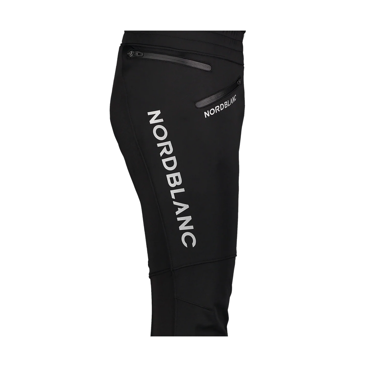 Softshell waterproof pants with fleece men's - NORTHWARD black – image 9