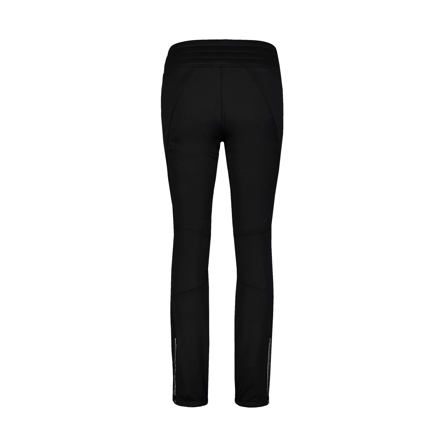 Waterproof softshell pants with fleece women's - NEEDLE black-5